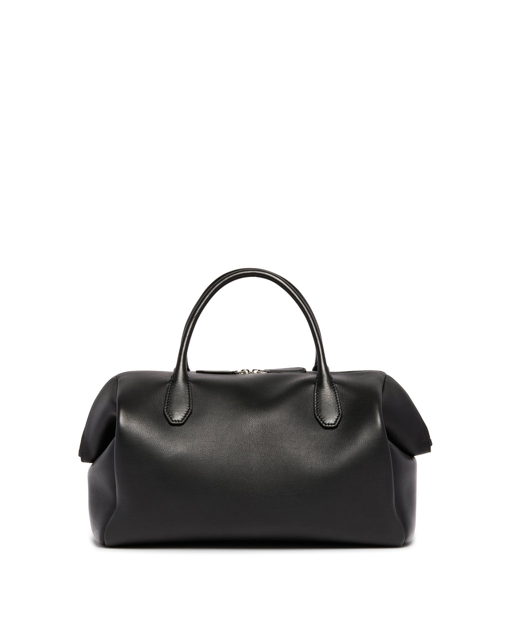Black Faye Leather Bag The row – Гарантія оригінальності – боковий вид