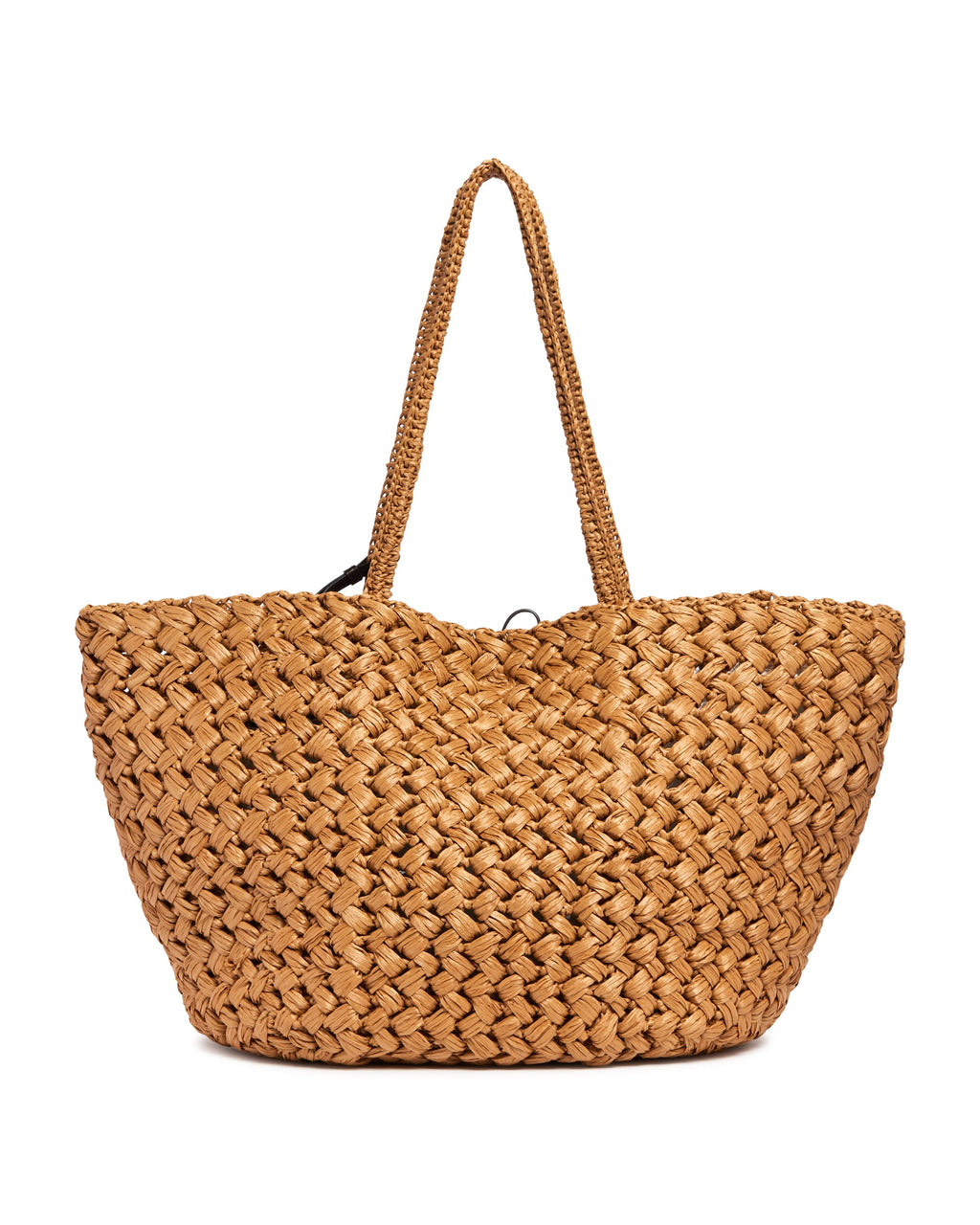 Beige Raffia Tote The row – Гарантія оригінальності – вид ззаду