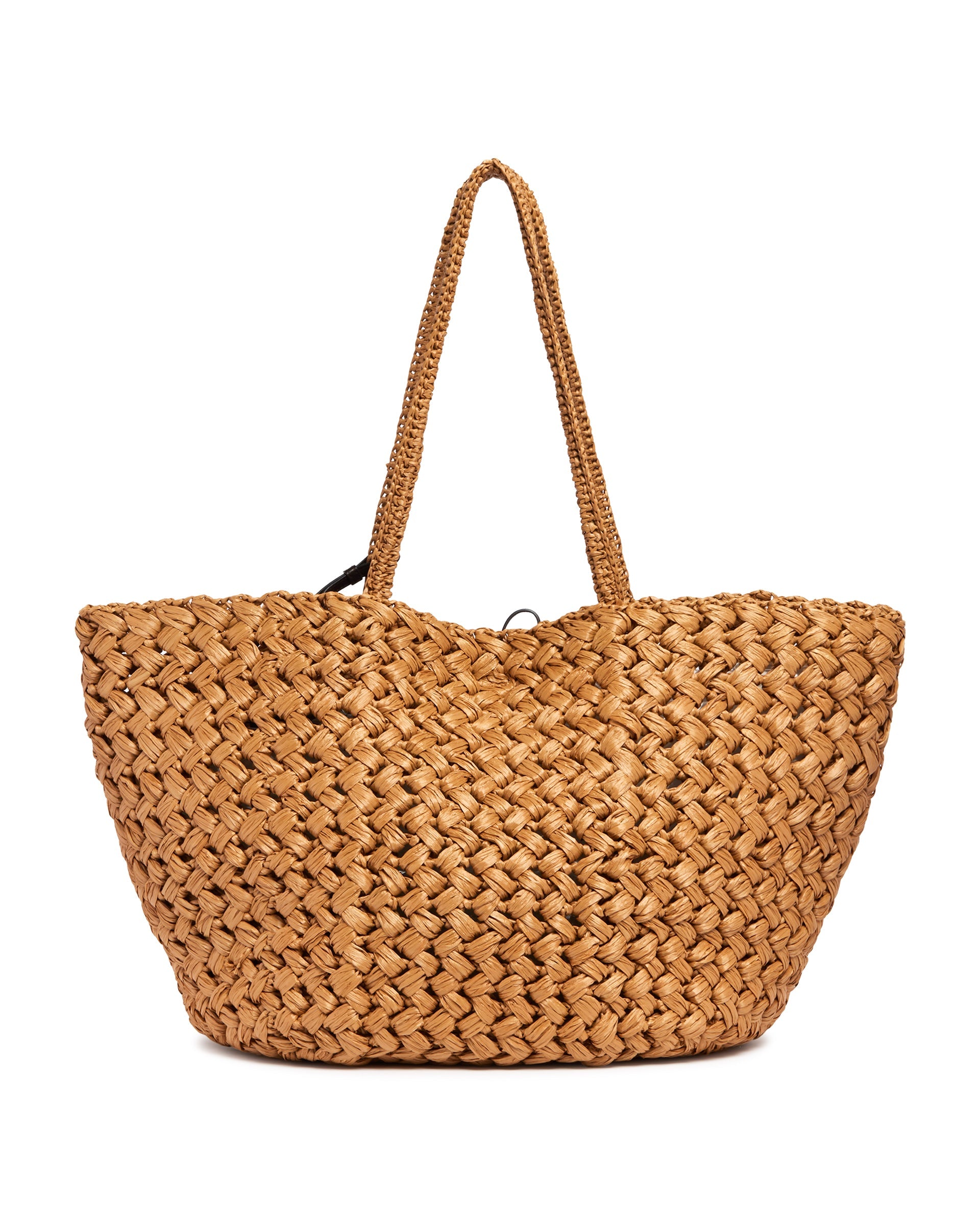 Beige Raffia Tote The row – Гарантія оригінальності – вид ззаду