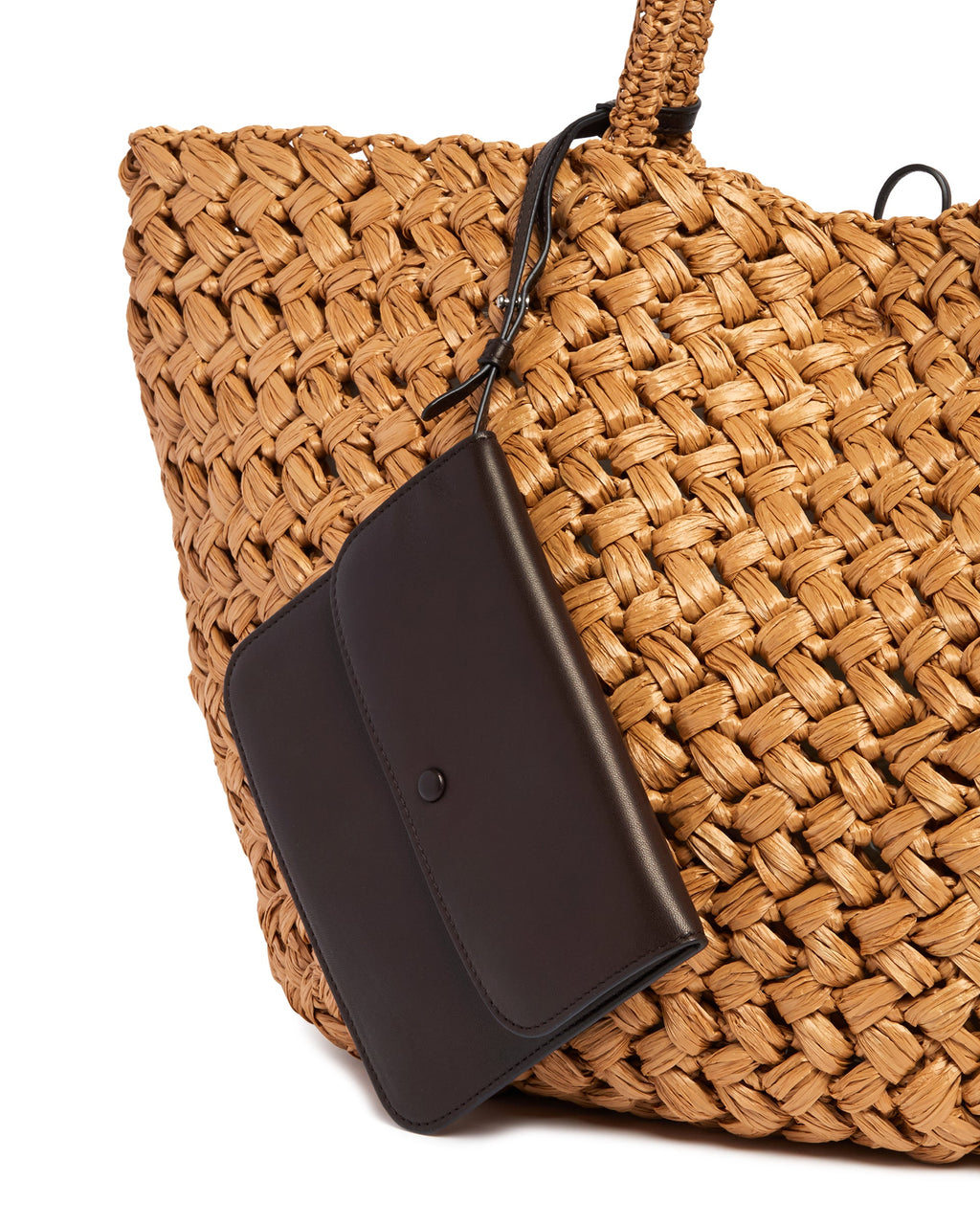 Beige Raffia Tote The row – Гарантія оригінальності – збільшений вид