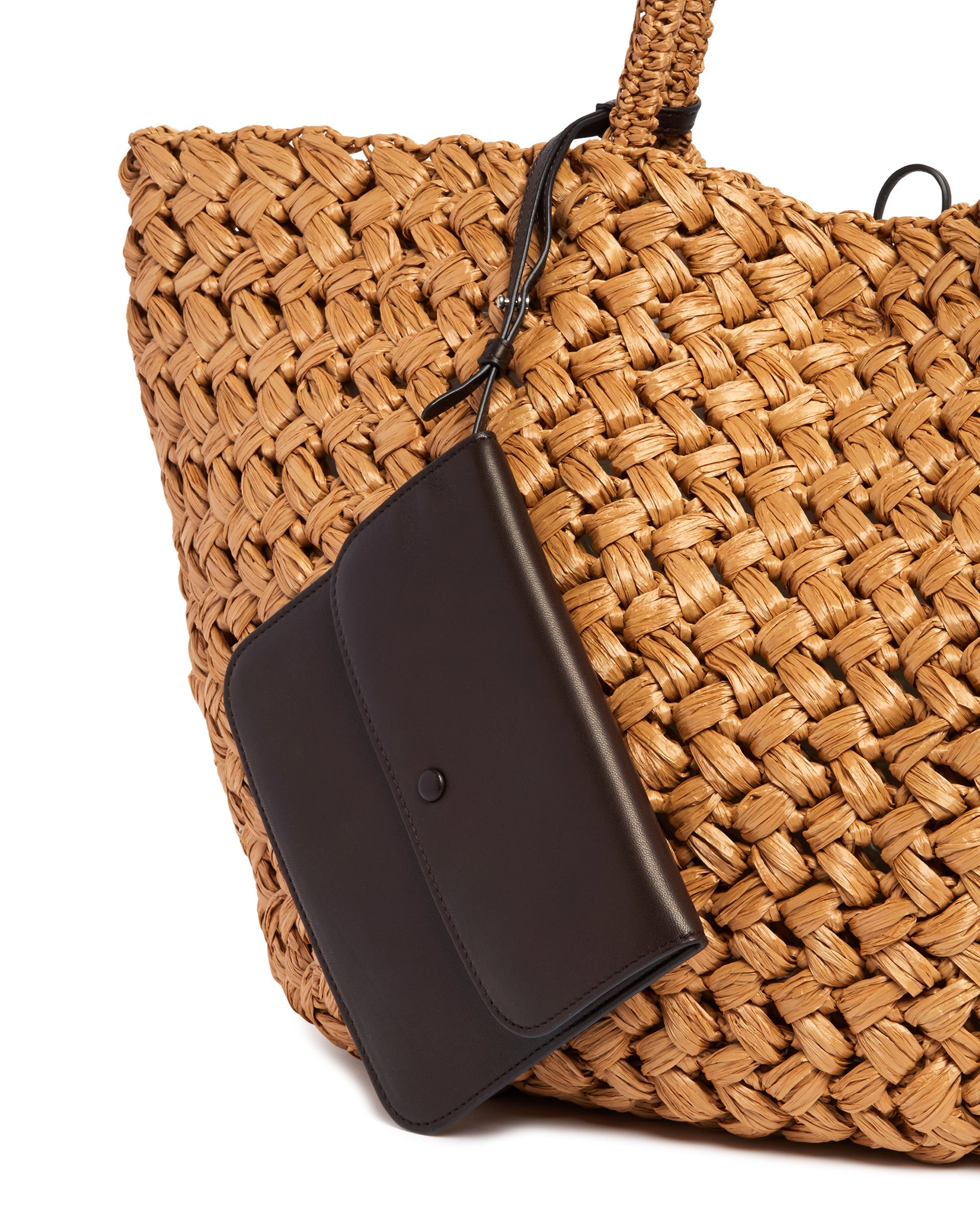 Beige Raffia Tote The row – Гарантія оригінальності – збільшений вид