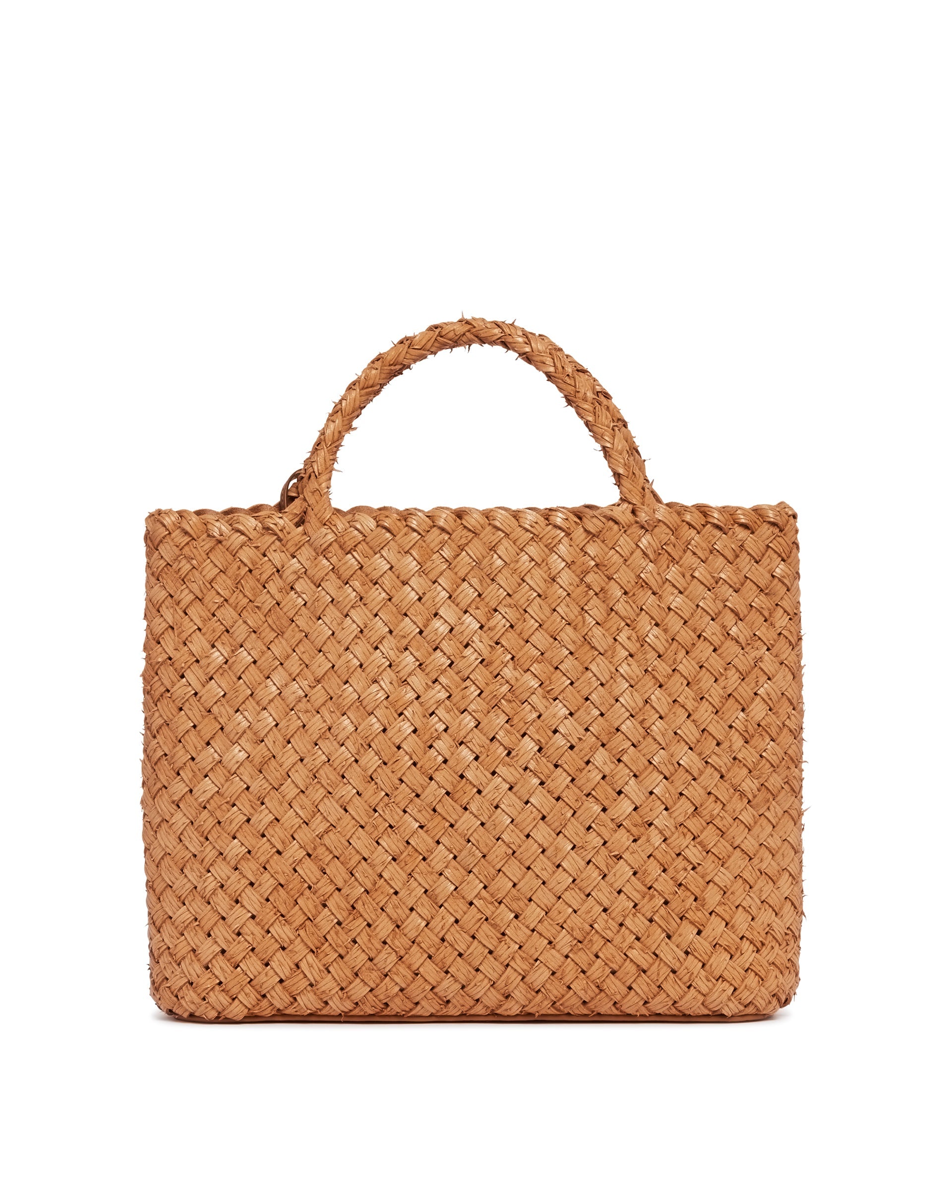 Оригінальна Beige Amber Intrecciata Bag The row – боковий вид