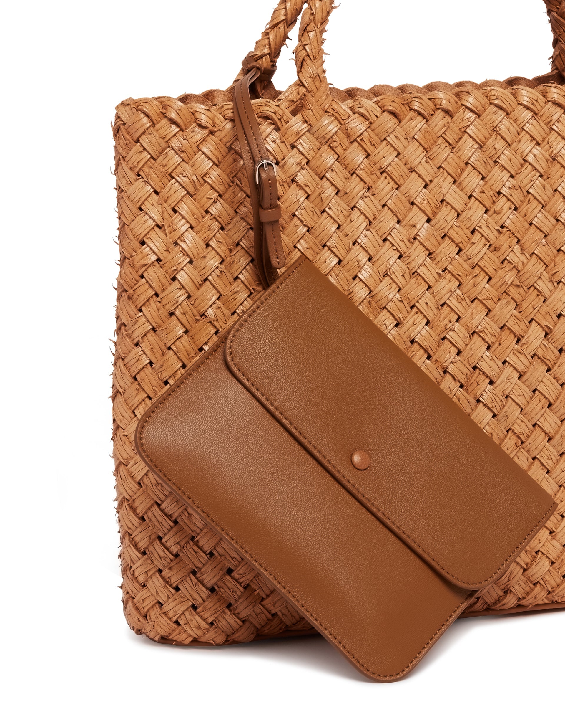 Оригінальна Beige Amber Intrecciata Bag The row – збільшений вид