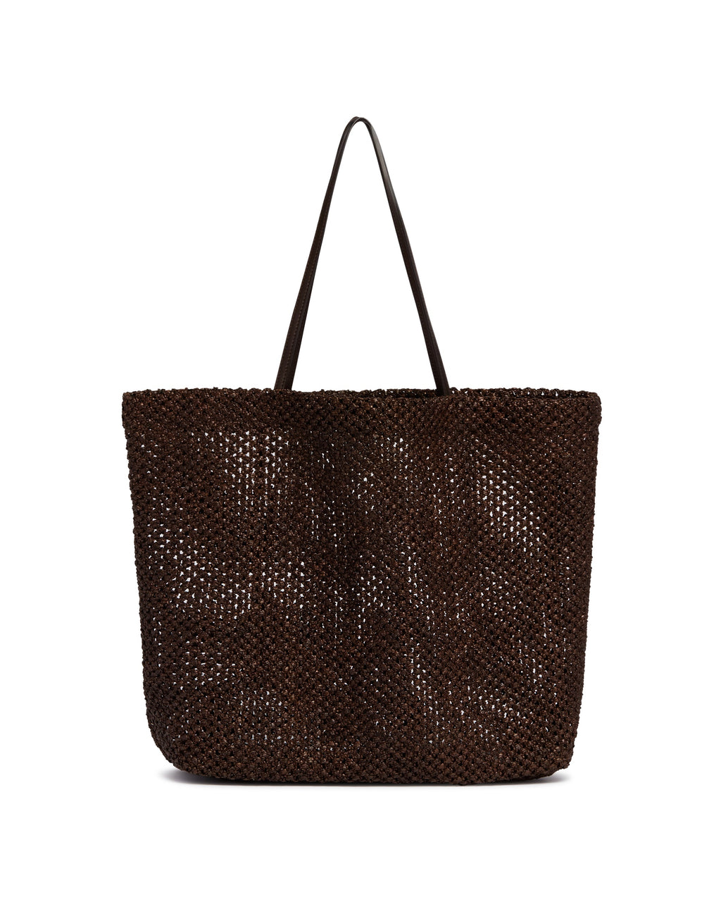 Оригінальна Brown Barn Raffia Bag The row – вид ззаду