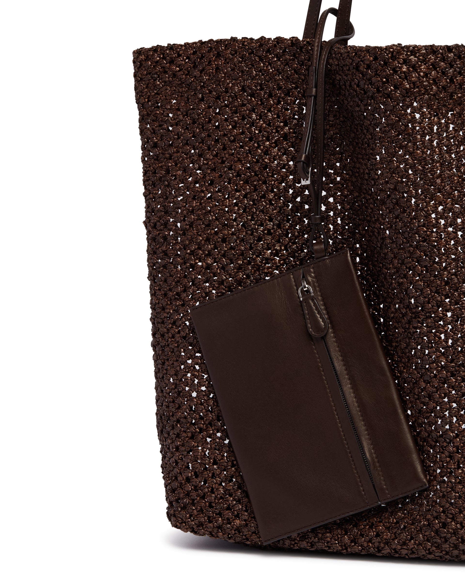 Оригінальна Brown Barn Raffia Bag The row – збільшений вид