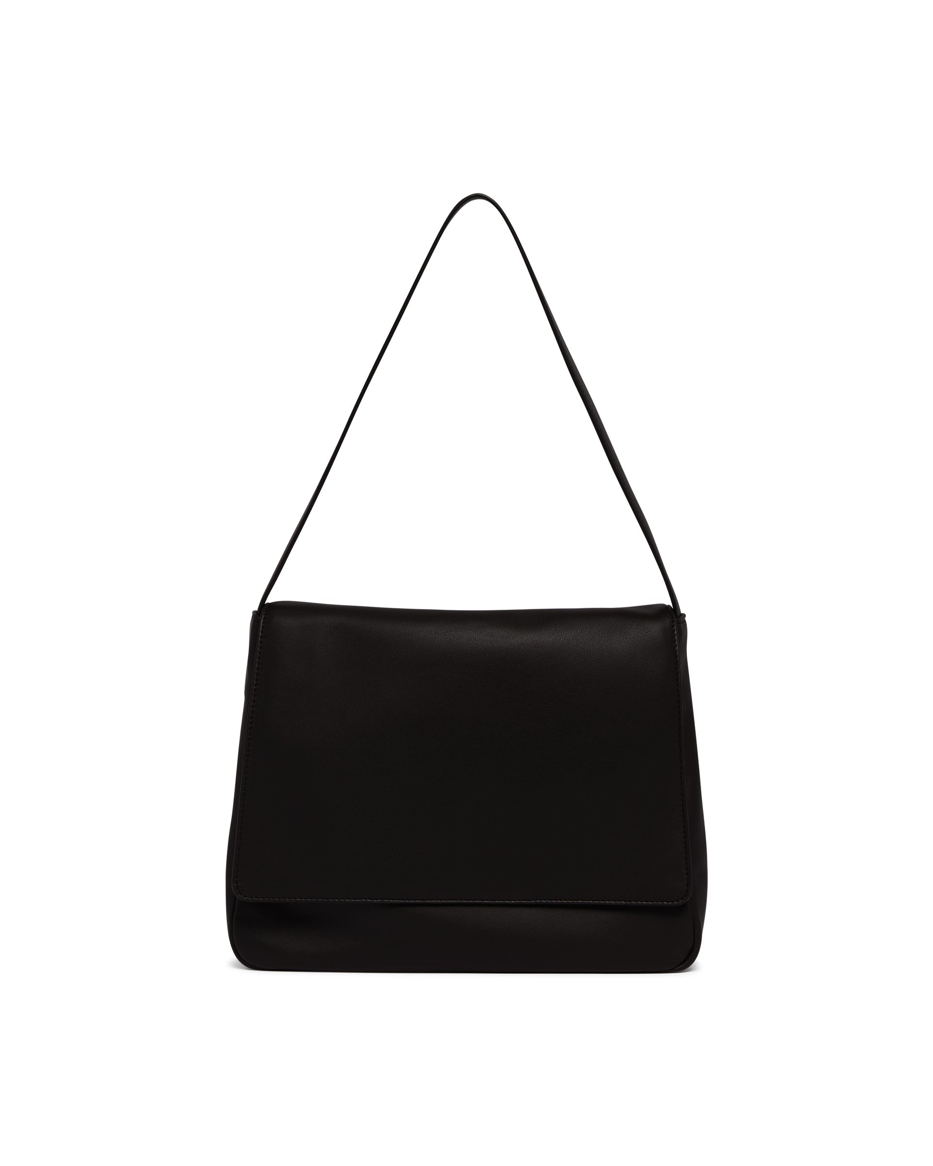 Оригінальна Black Nan Leather Shoulder Bag The row – вид ззаду
