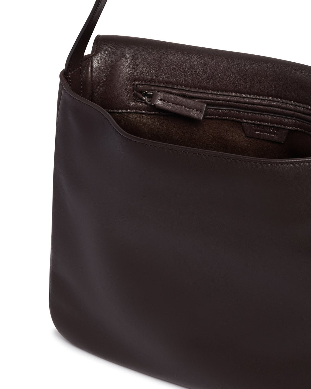 Brown Nan Leather Shoulder Bag The row оригінал – Купити в Україні – збільшений вид