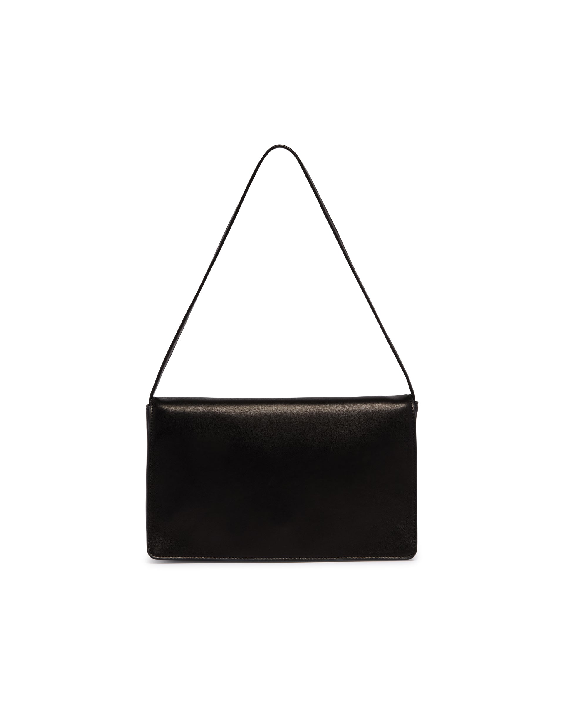 Оригінальна Black Leather Shoulder Bag The row – вид ззаду
