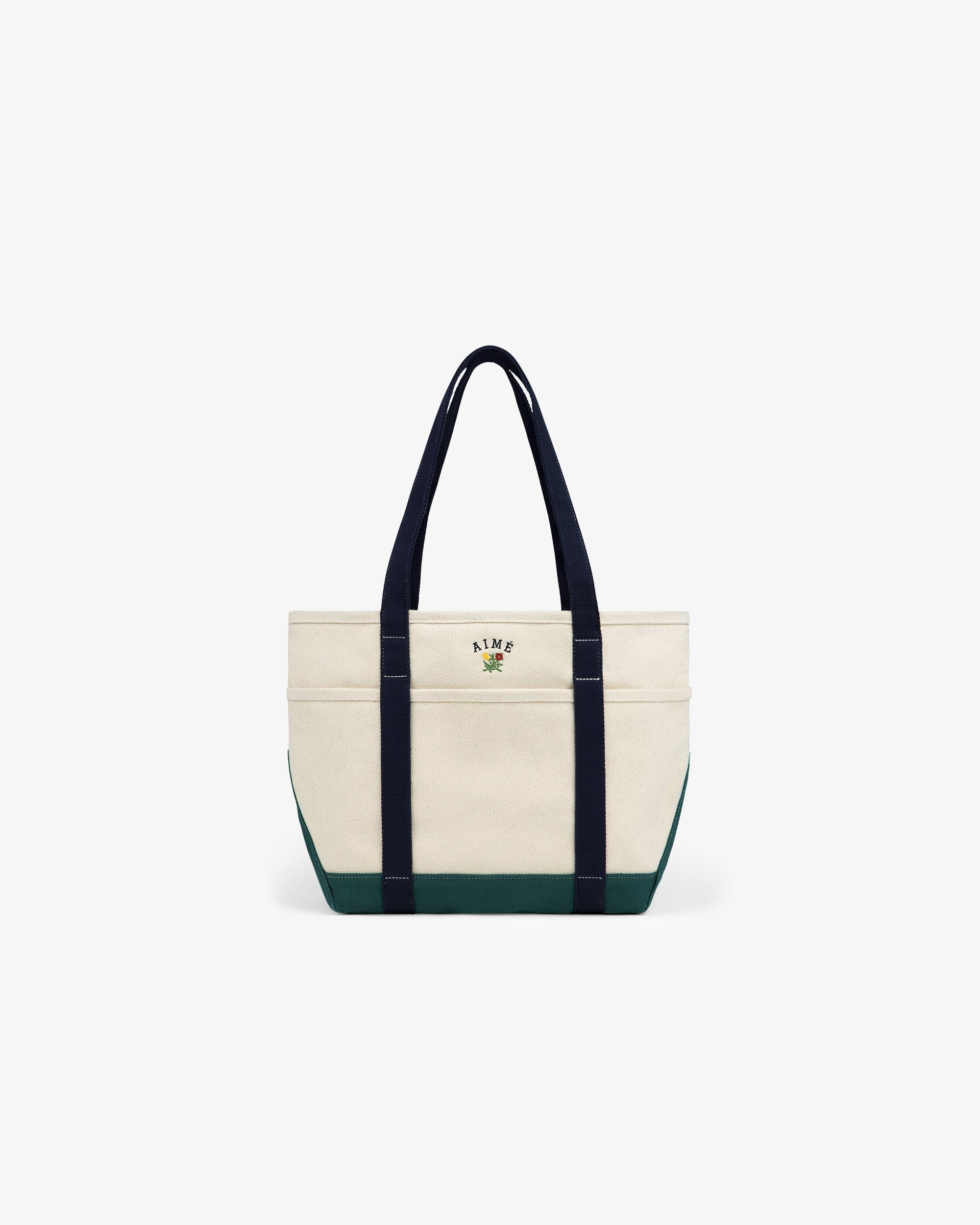 Оригінальна Small Crest Contrast Tote Bag Aime leon dore – вид ззаду