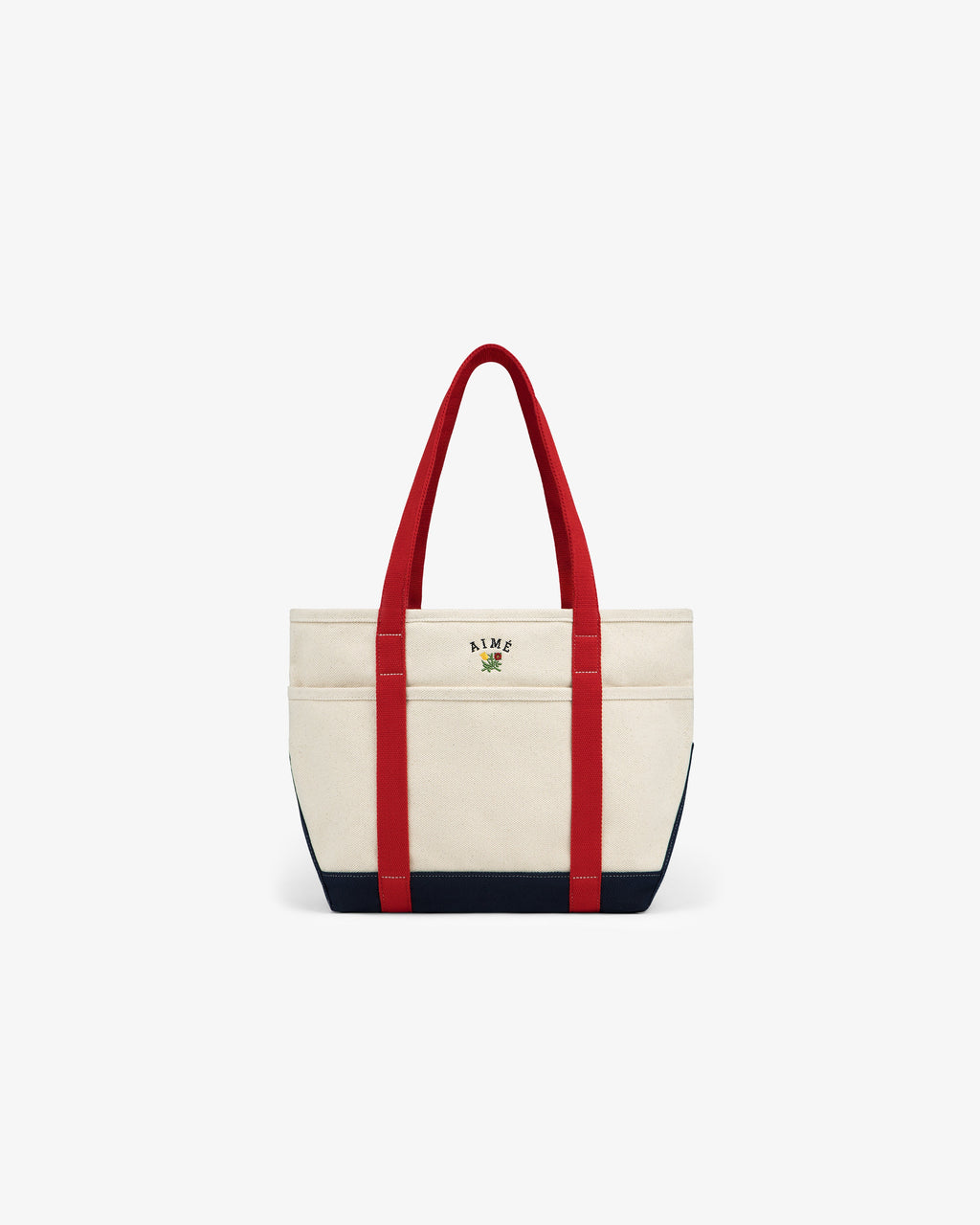 Оригінальна Small Crest Contrast Tote Bag Aime leon dore – вид ззаду