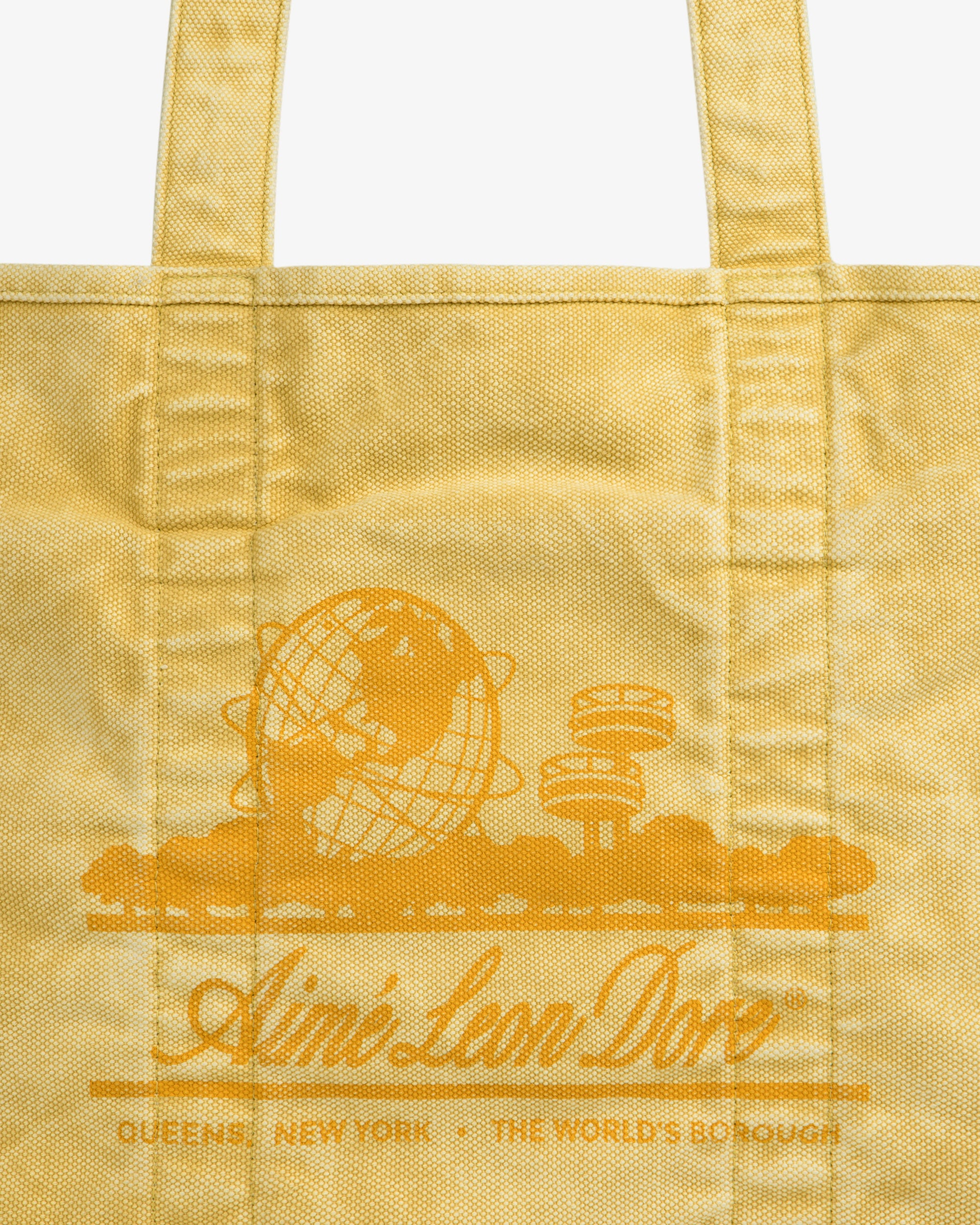 Оригінальна Sun Faded Large Unisphere Tote Bag Aime leon dore – детальний вид