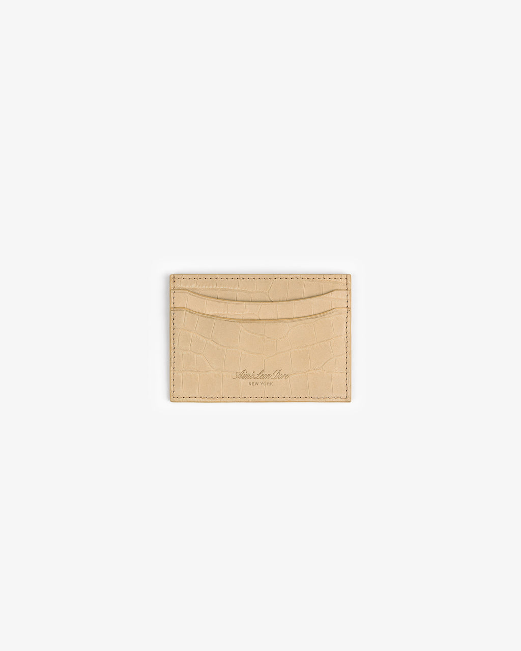 Croc-Embossed Nubuck Cardholder Aime leon dore оригінал – Купити в Україні – вид ззаду