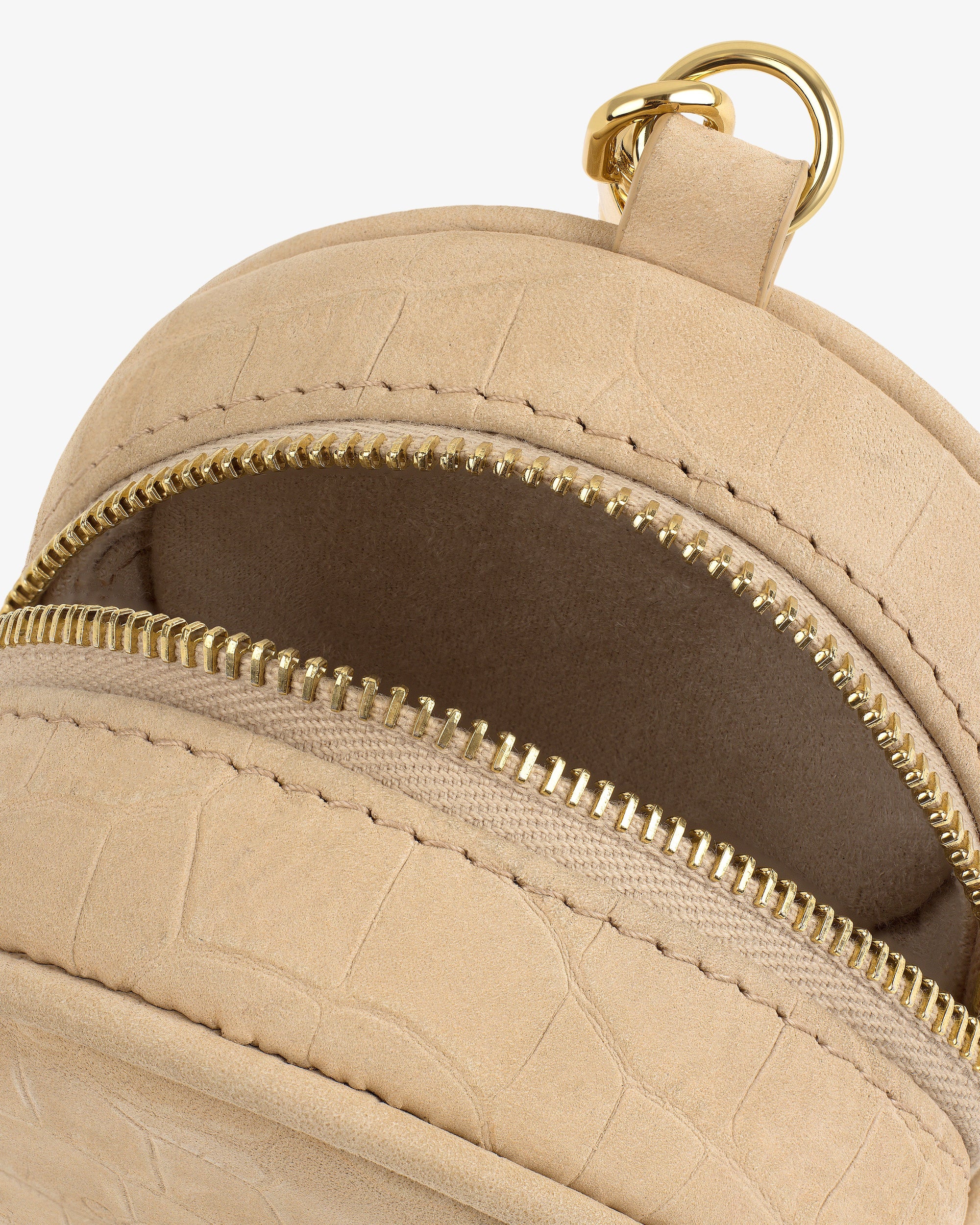 Оригінальна Croc-Embossed Nubuck Keychain Pouch Aime leon dore – збільшений вид