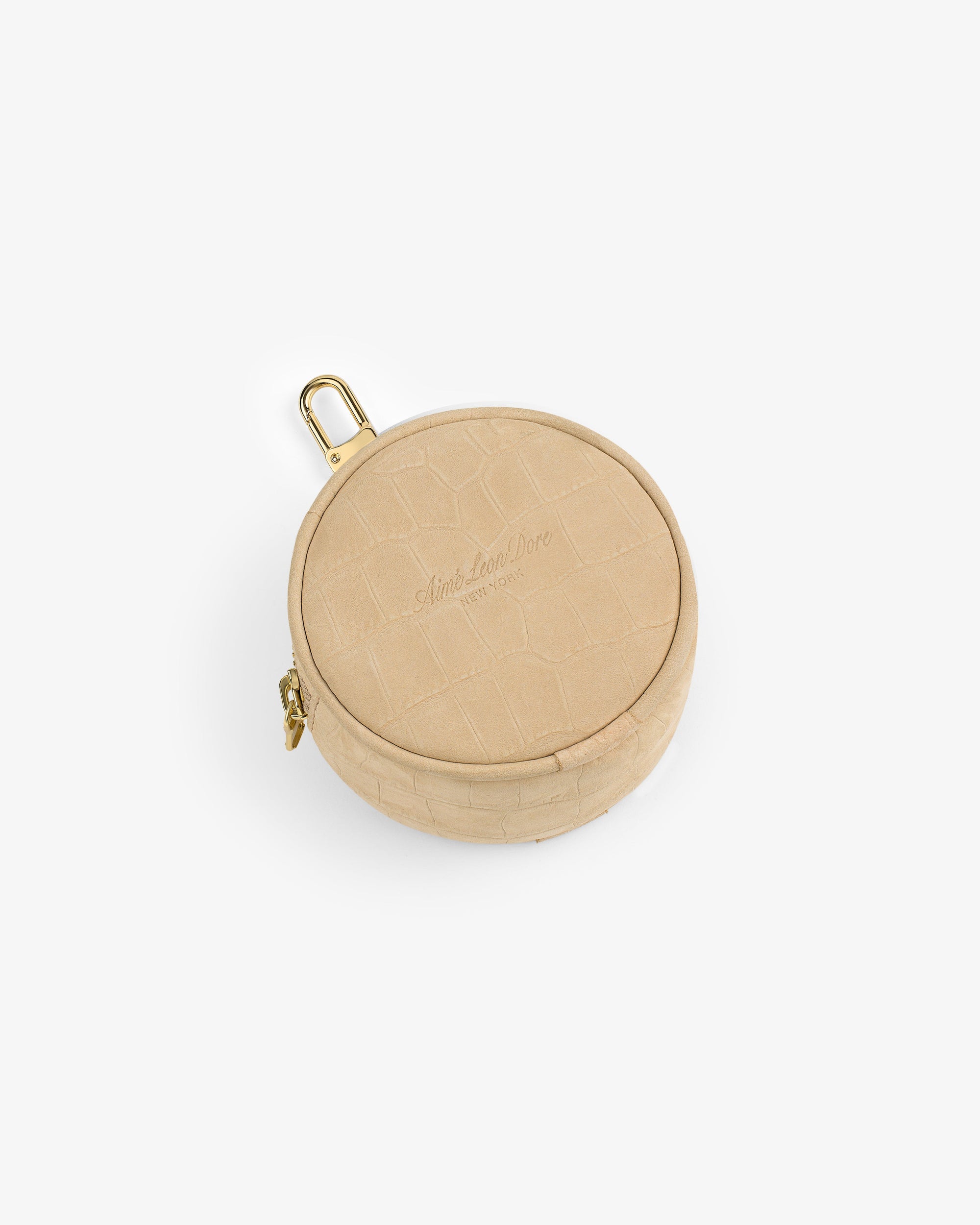 Оригінальна Croc-Embossed Nubuck Keychain Pouch Aime leon dore – детальний вид