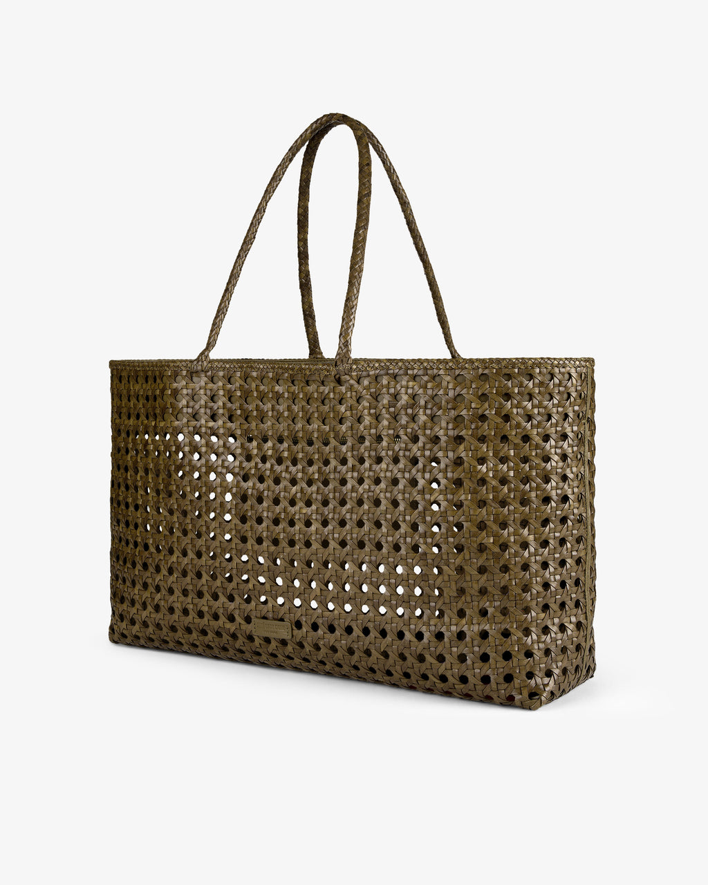 Оригінальна Woven Leather Tote Bag Aime leon dore – детальний вид