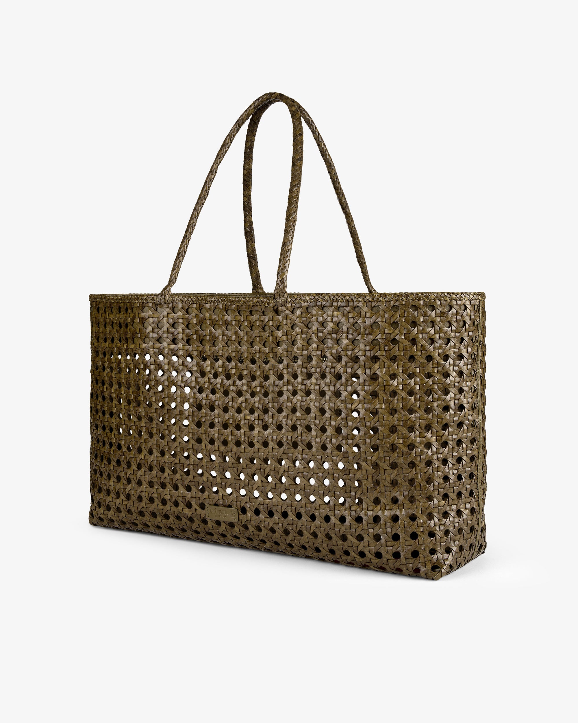 Оригінальна Woven Leather Tote Bag Aime leon dore – детальний вид