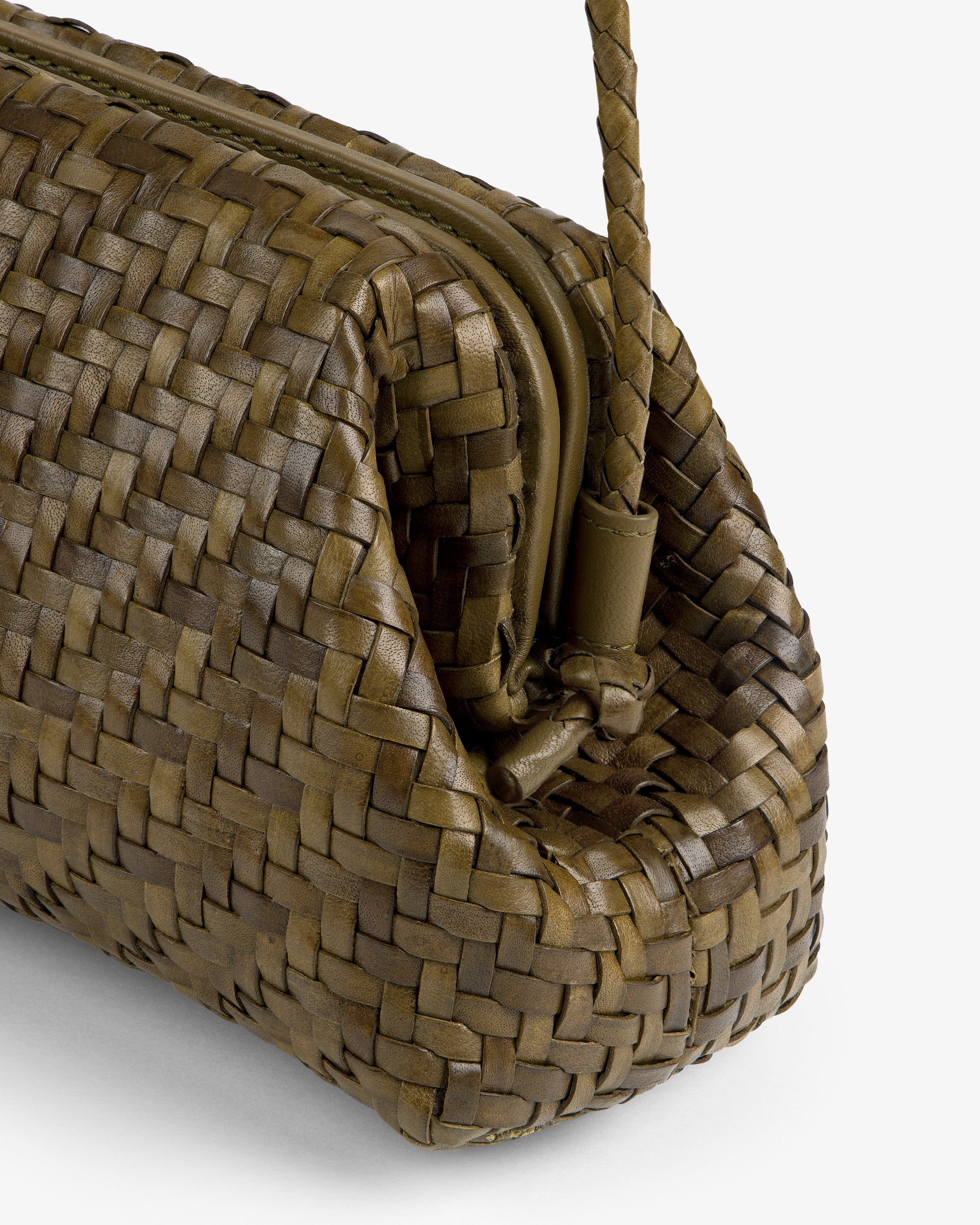 Оригінальна Woven Leather Shoulder Bag Aime leon dore – збільшений вид