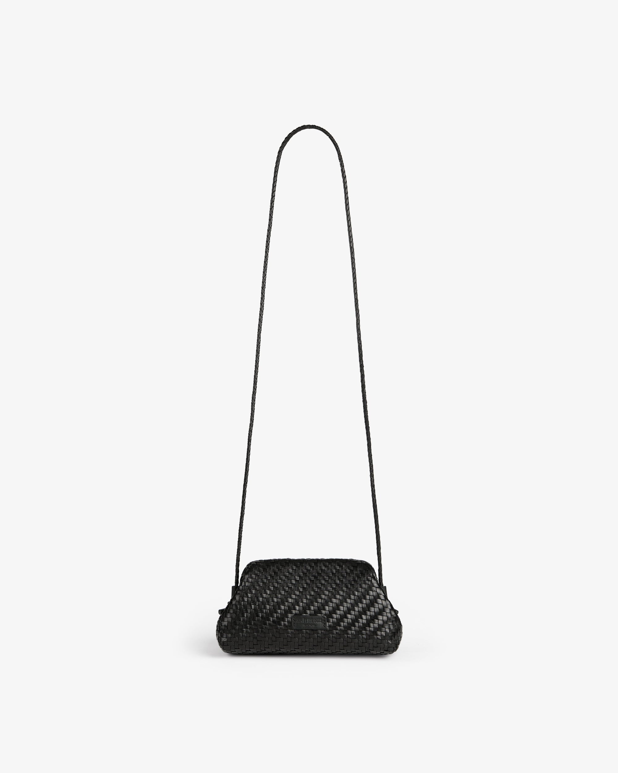Оригінальна Woven Leather Shoulder Bag Aime leon dore – вид ззаду