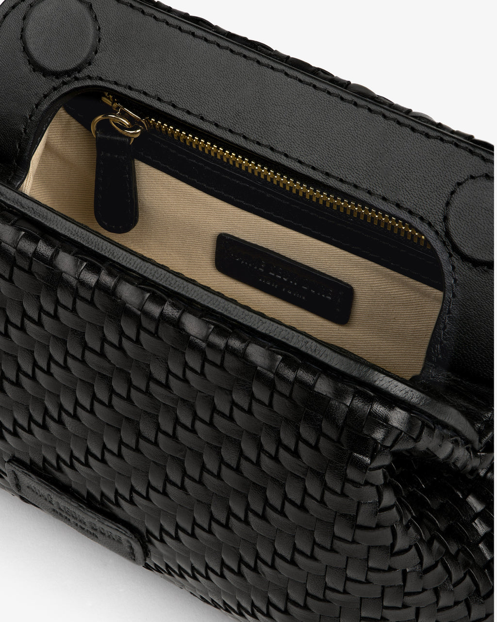 Оригінальна Woven Leather Shoulder Bag Aime leon dore – збільшений вид