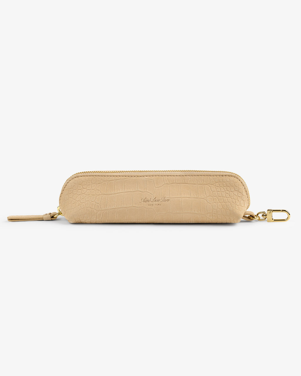 Croc-Embossed Nubuck Pencil Case Aime leon dore – Гарантія оригінальності – вид ззаду