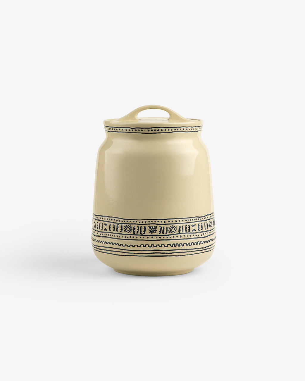 Textile Patterned Treat Jar Aime leon dore – Гарантія оригінальності – вид ззаду