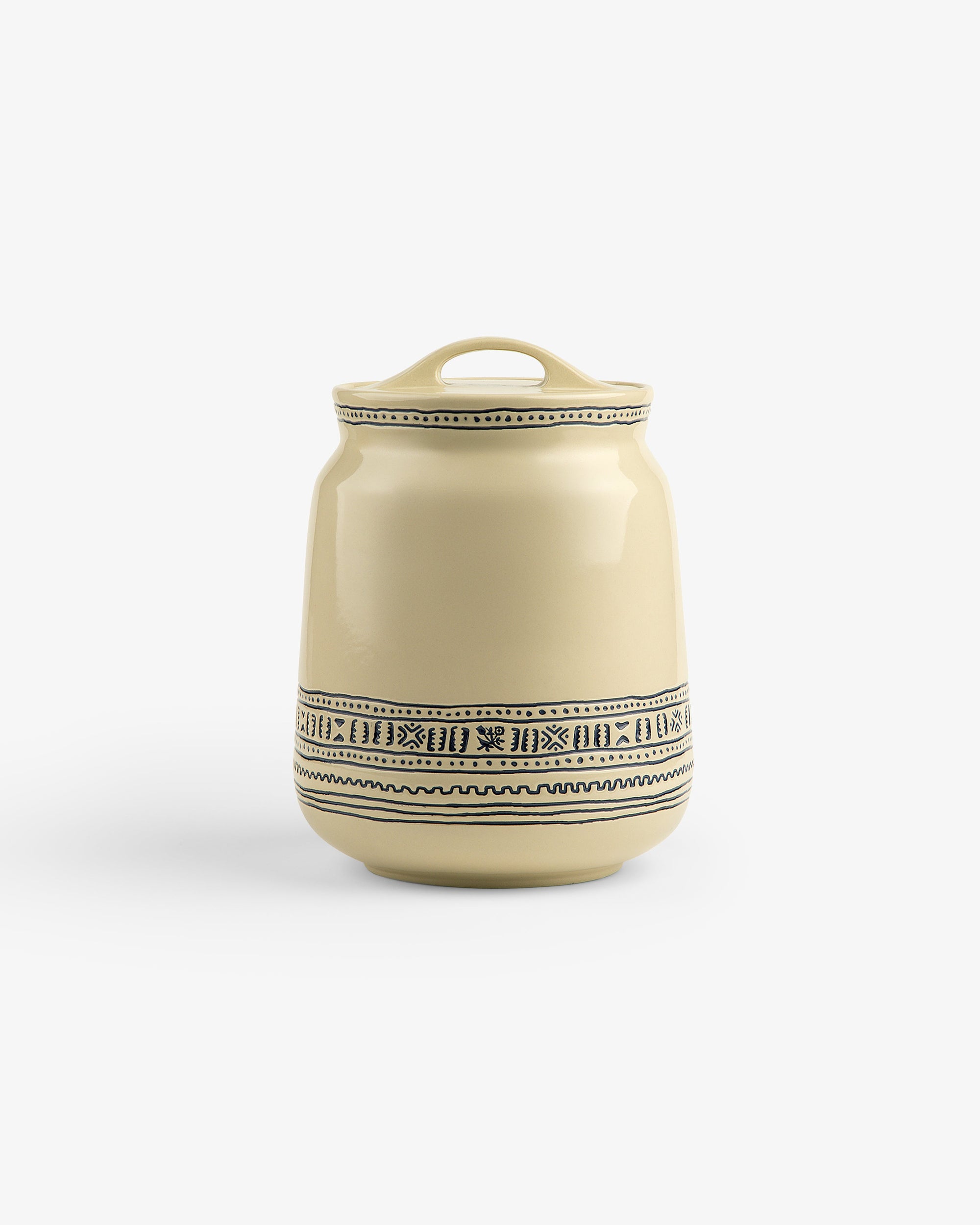 Textile Patterned Treat Jar Aime leon dore – Гарантія оригінальності – вид ззаду