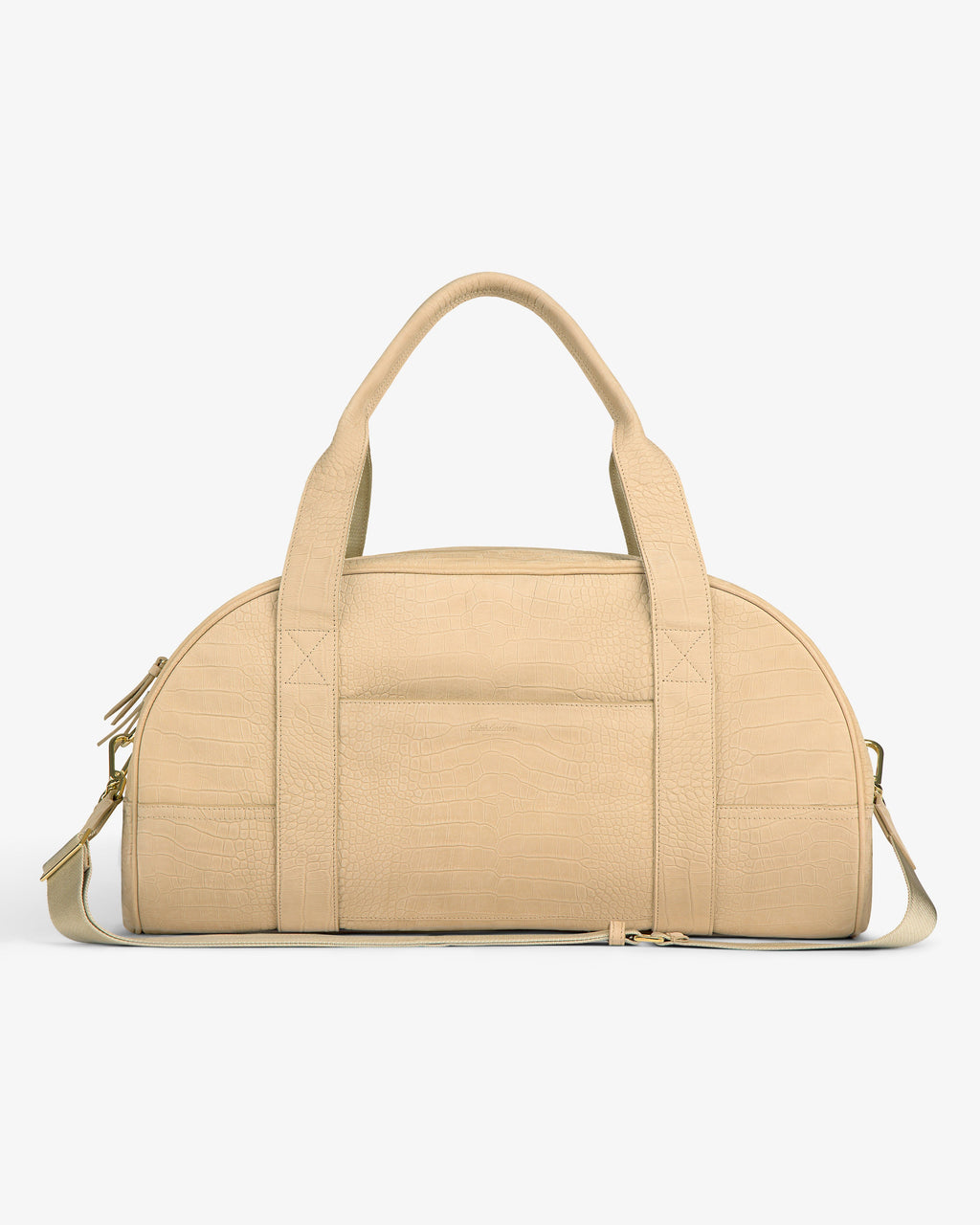 Оригінальна Croc-Embossed Nubuck Duffle Aime leon dore – вид ззаду