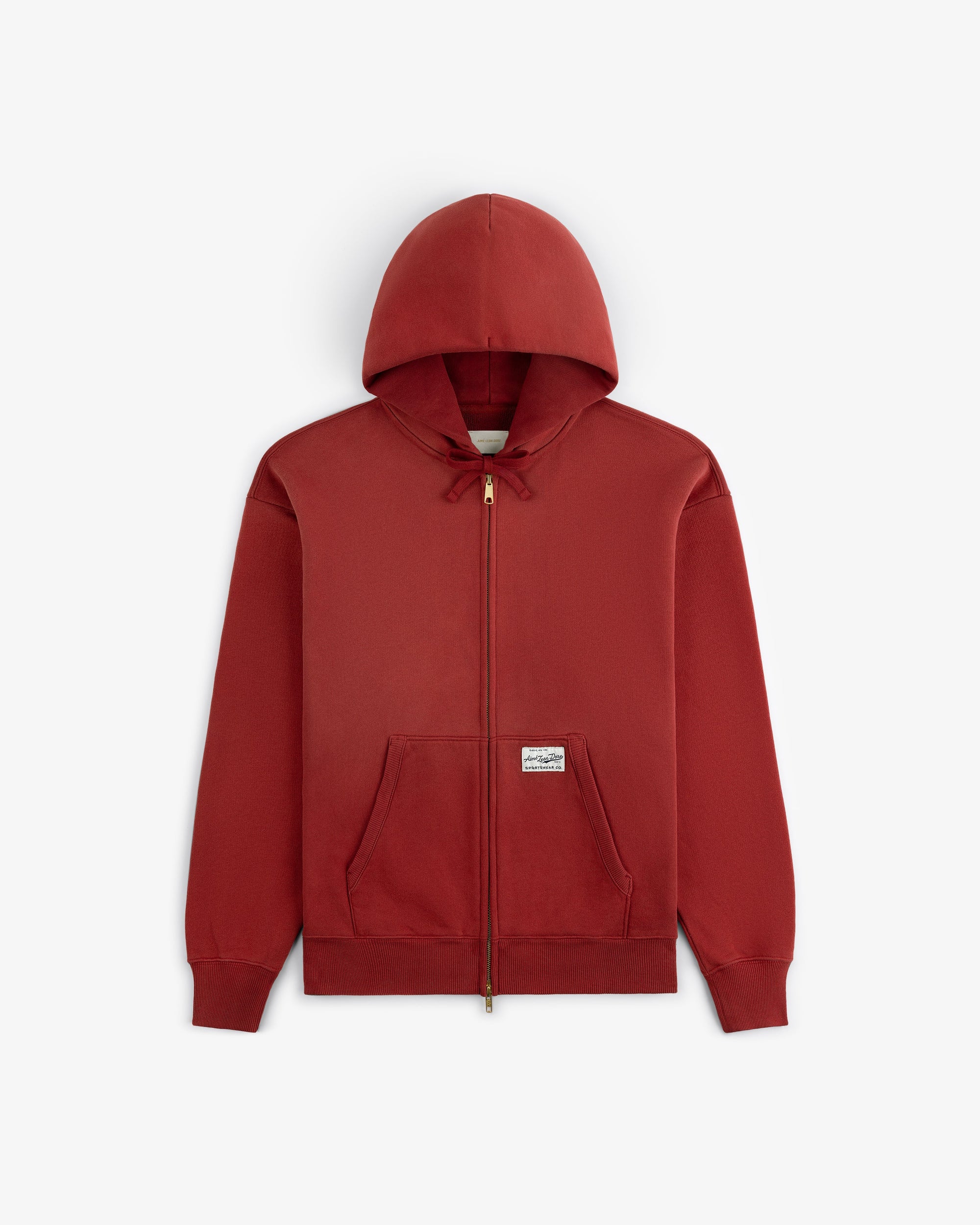 Оригінальна Sun Faded Full-Zip Hoodie Aime leon dore – вид ззаду