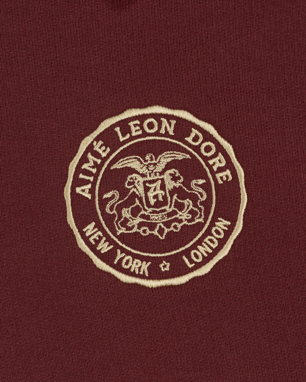 Signet Logo Hoodie Aime leon dore – Гарантія оригінальності – детальний вид