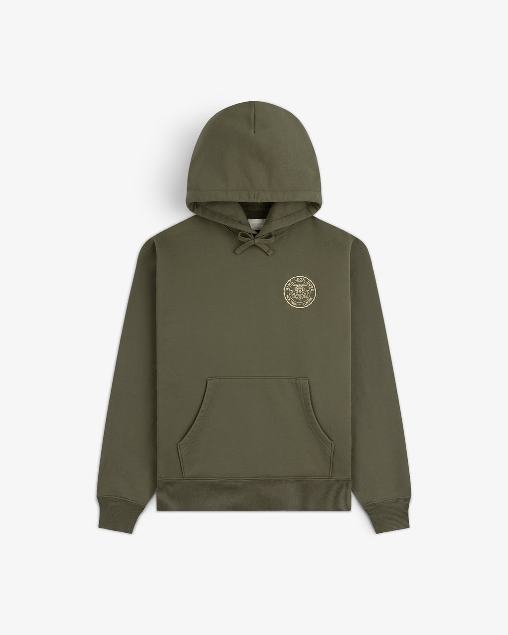 Signet Logo Hoodie Aime leon dore – Гарантія оригінальності – вид ззаду