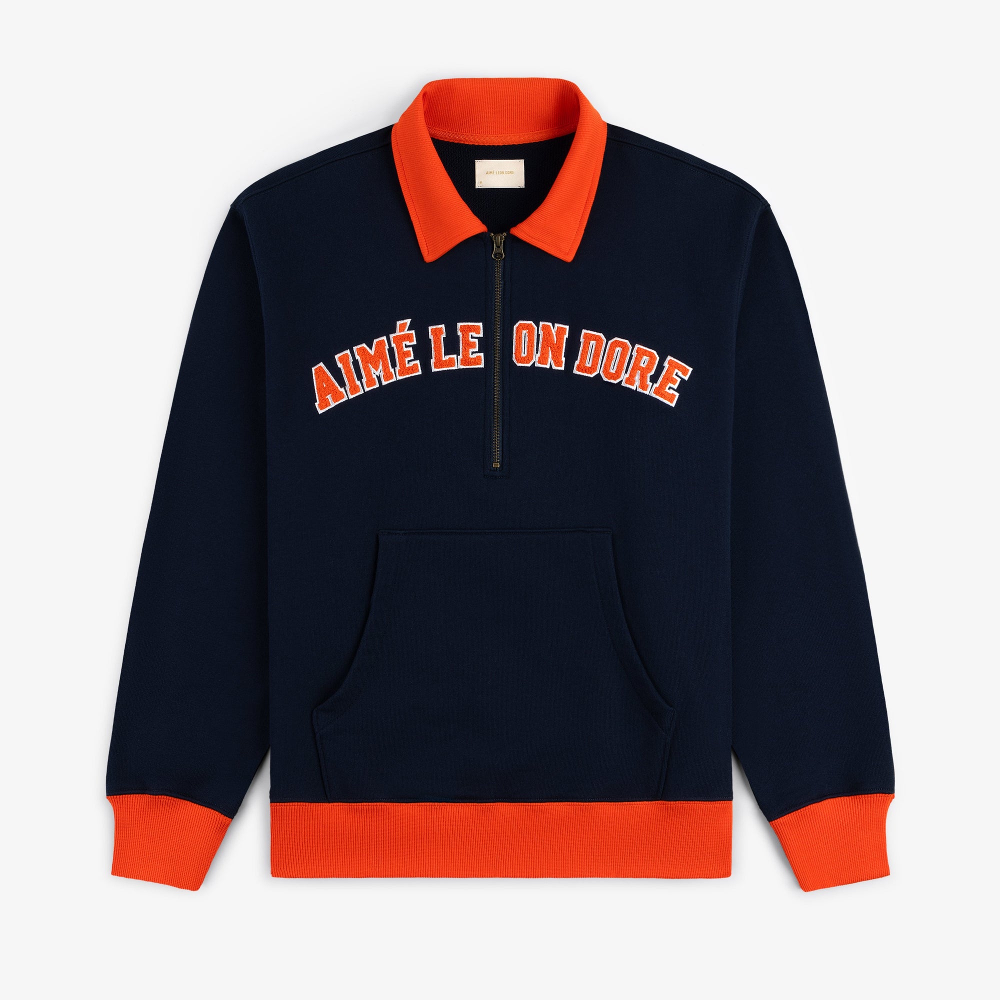 Collegiate Quarter Zip Pullover Aime leon dore оригінал – Купити в Україні – боковий вид