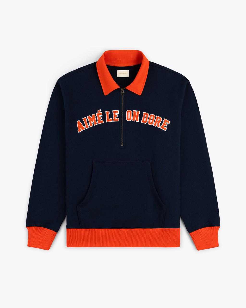 Collegiate Quarter Zip Pullover Aime leon dore оригінал – Купити в Україні – вид ззаду