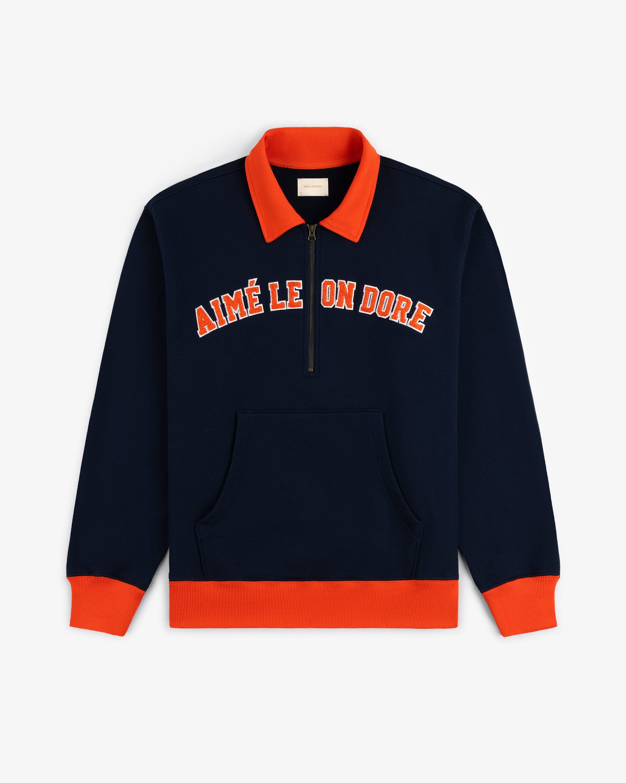 Collegiate Quarter Zip Pullover Aime leon dore оригінал – Купити в Україні – вид ззаду
