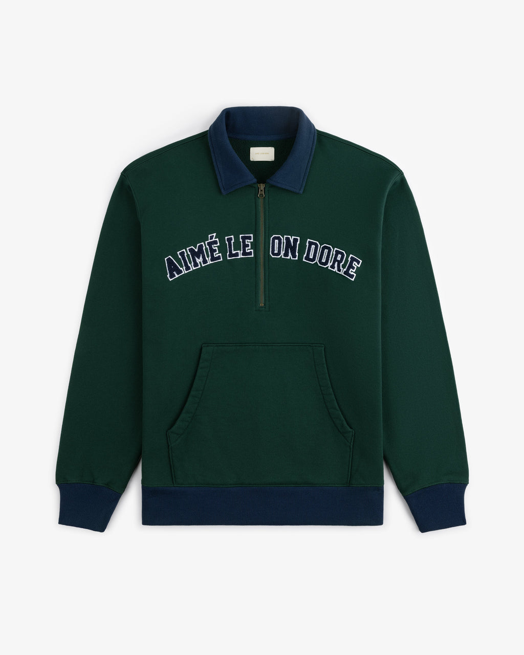 Collegiate Quarter Zip Pullover Aime leon dore оригінал – Купити в Україні – вид ззаду