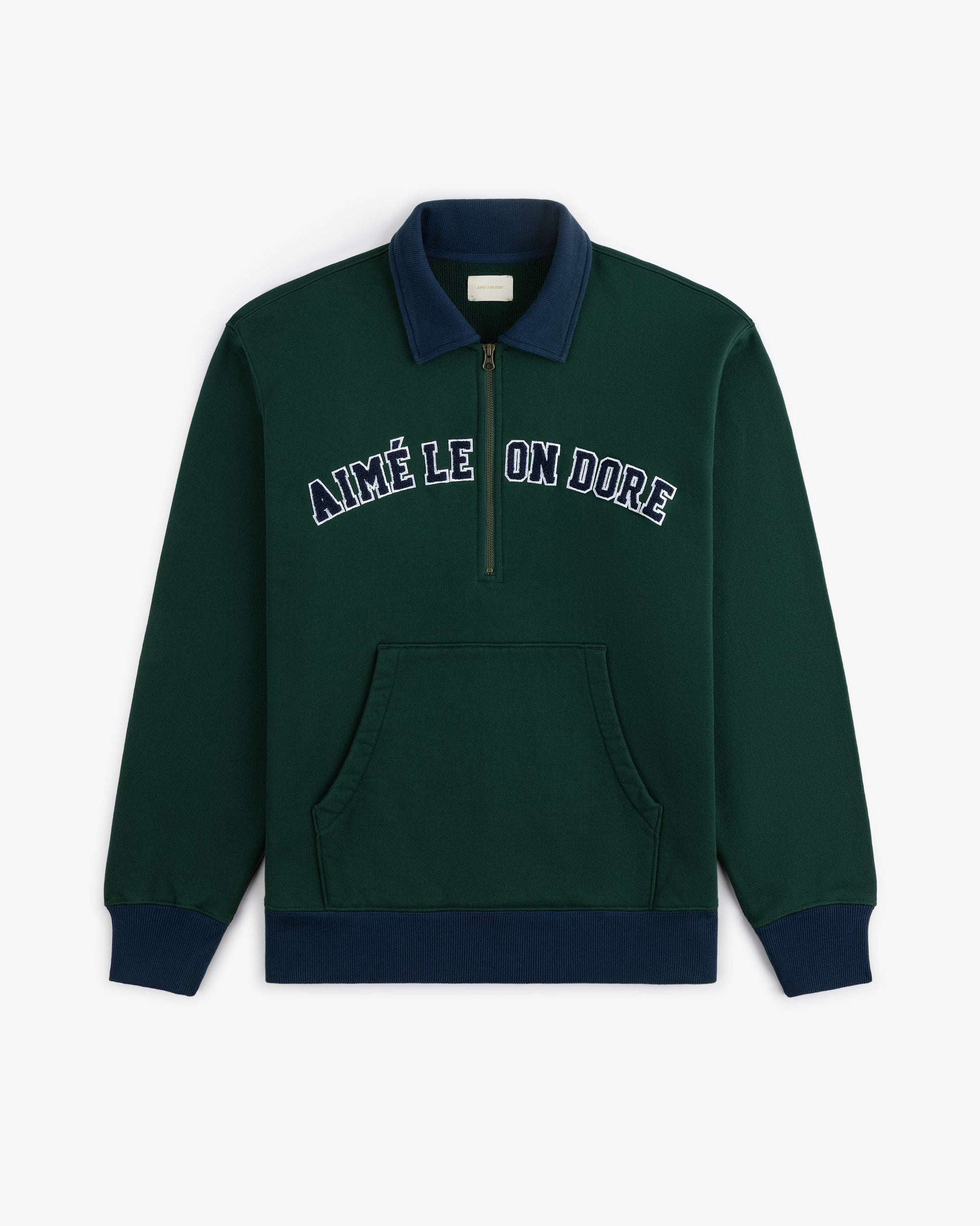 Collegiate Quarter Zip Pullover Aime leon dore оригінал – Купити в Україні – вид ззаду