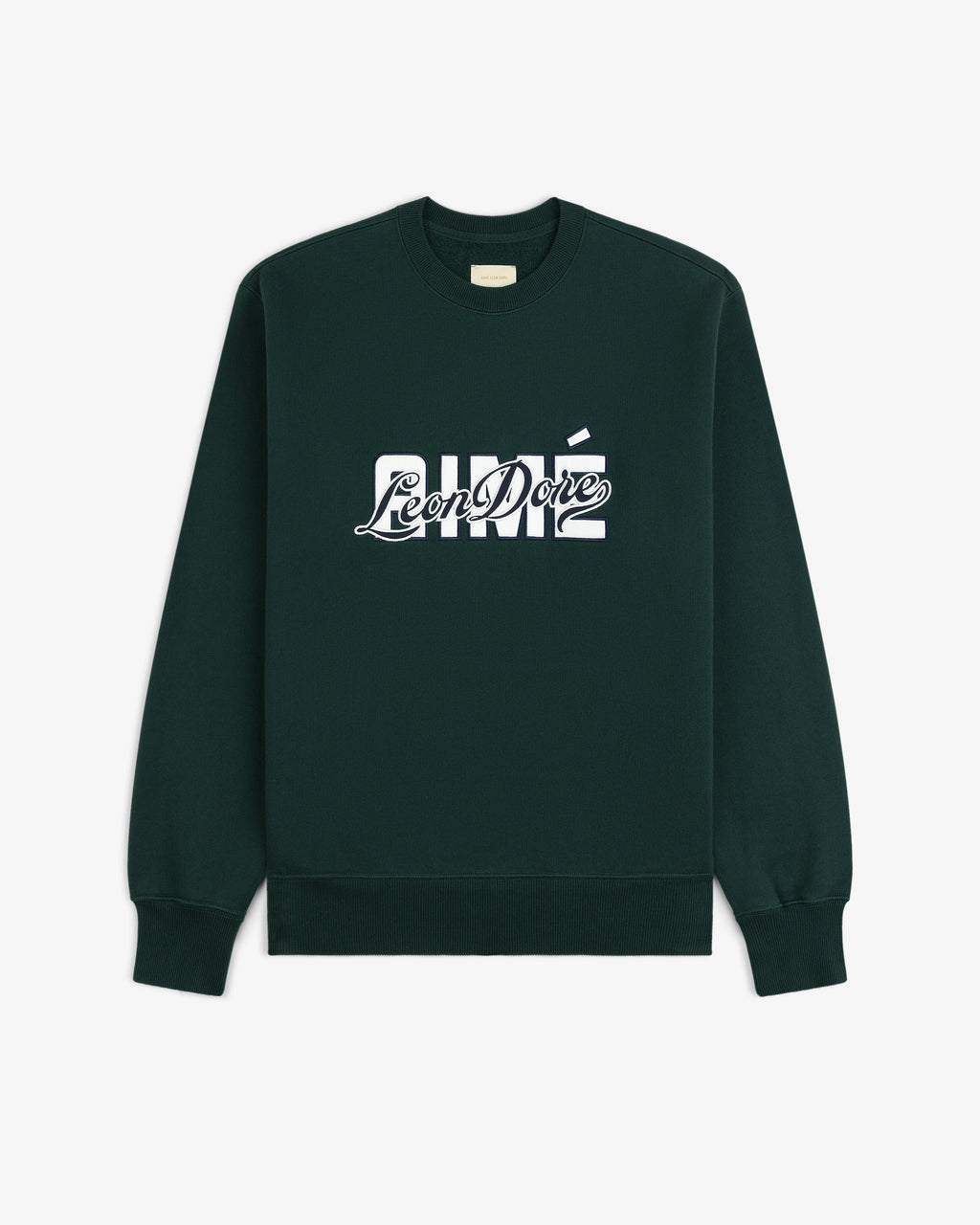 Overlay Logo Crewneck Sweatshirt Aime leon dore оригінал – Купити в Україні – вид ззаду