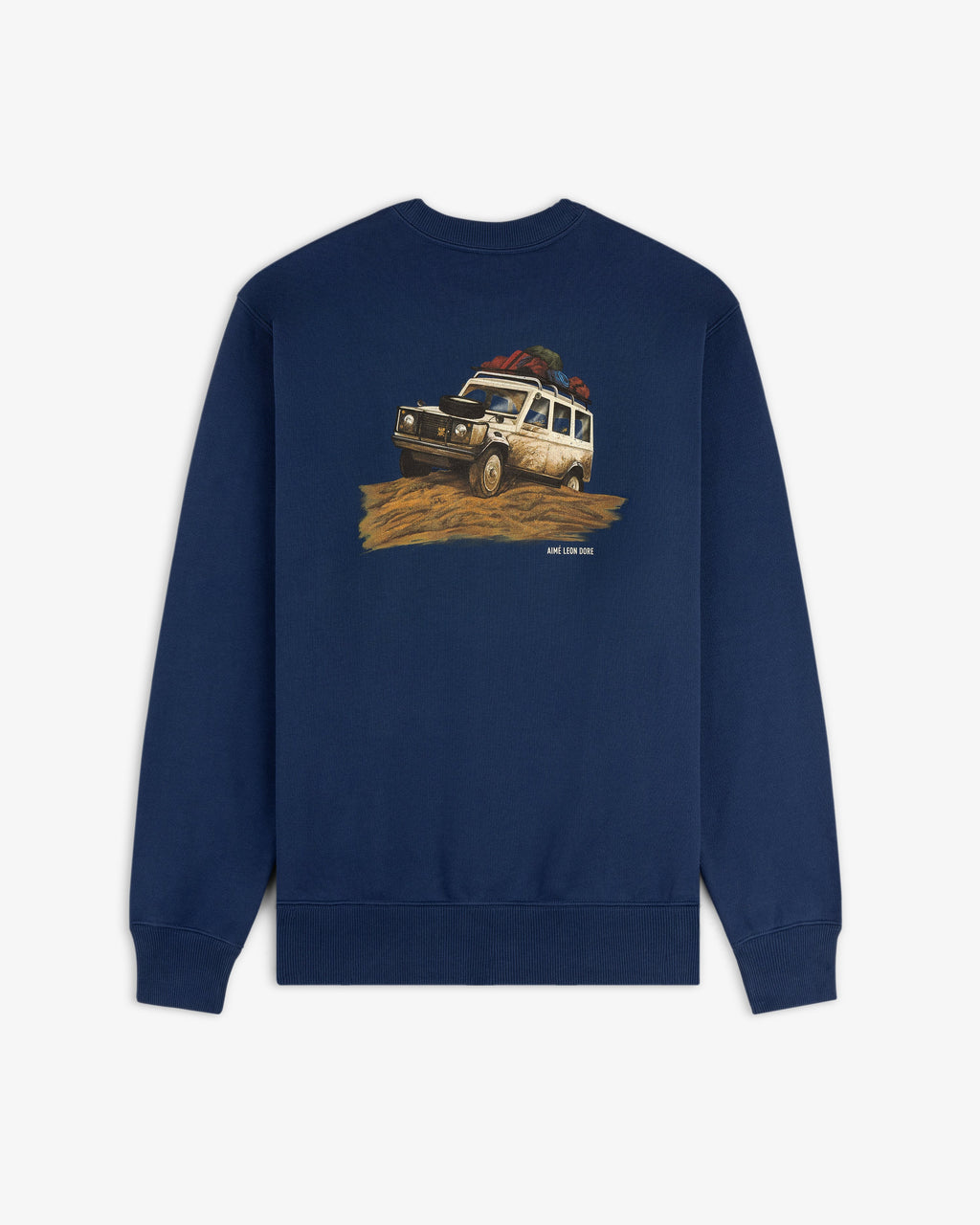 Safari Crewneck Sweatshirt Aime leon dore – Гарантія оригінальності – вид ззаду