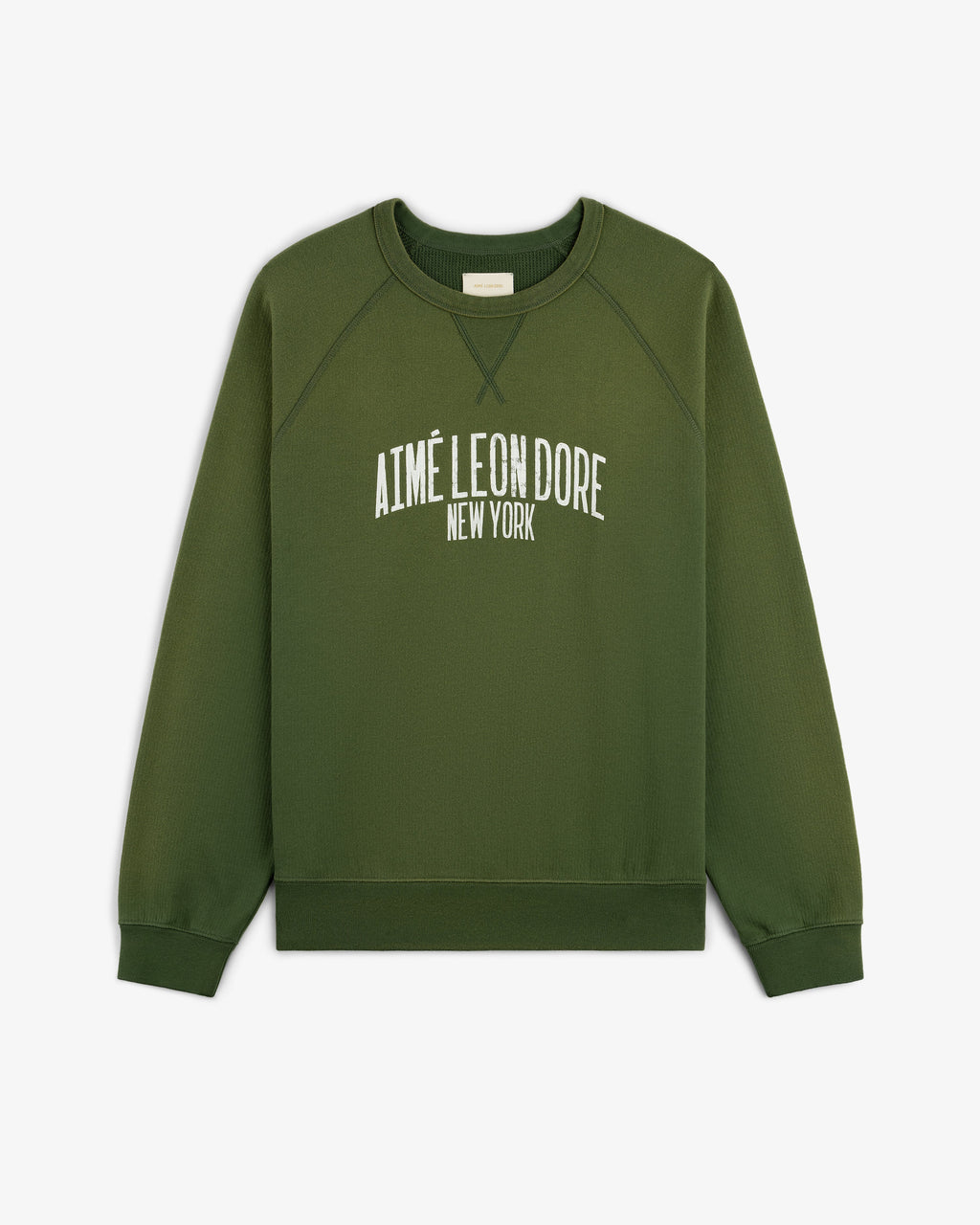 Оригінальна Vintage Washed Crewneck Sweatshirt Aime leon dore – вид ззаду