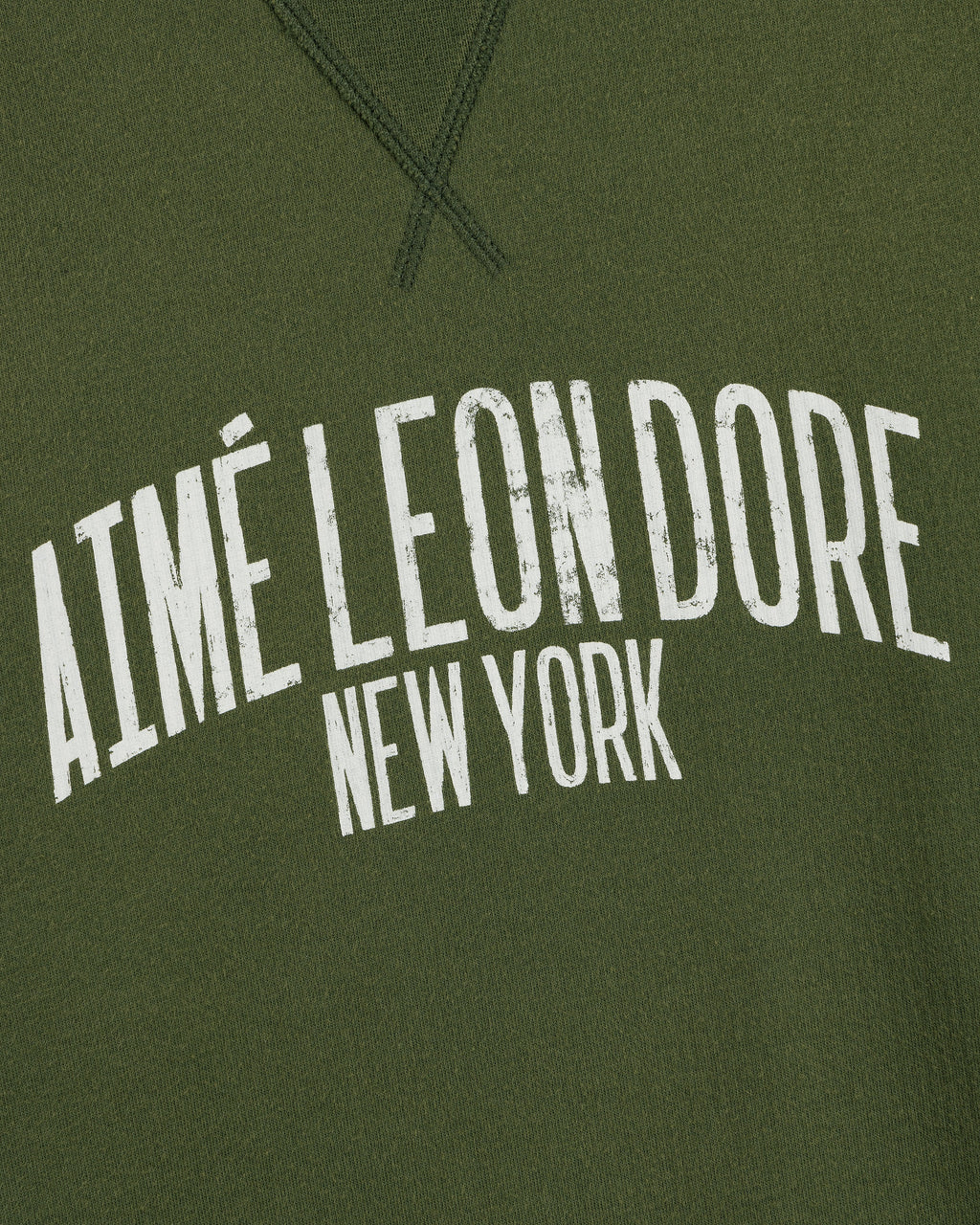 Оригінальна Vintage Washed Crewneck Sweatshirt Aime leon dore – детальний вид