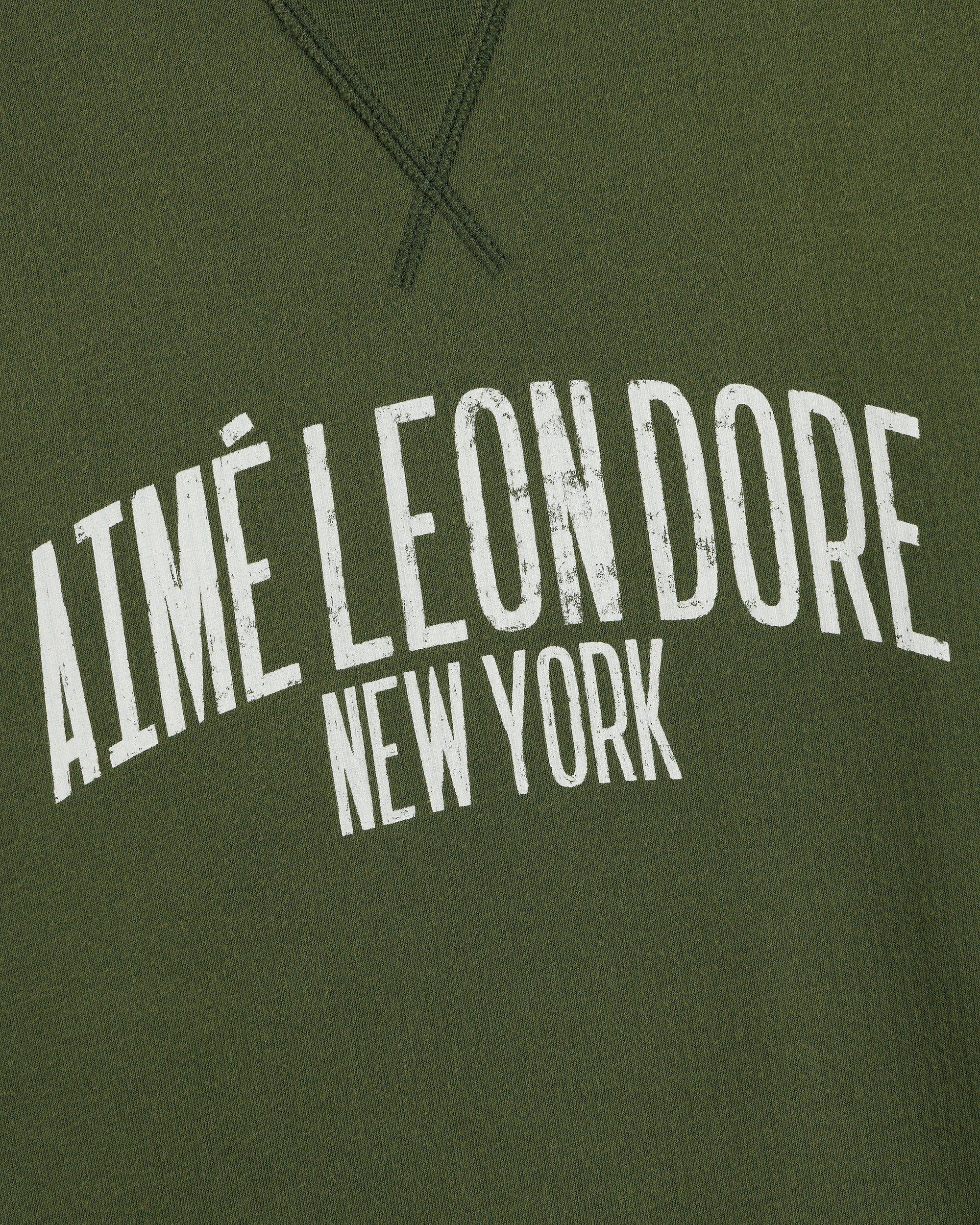 Оригінальна Vintage Washed Crewneck Sweatshirt Aime leon dore – детальний вид