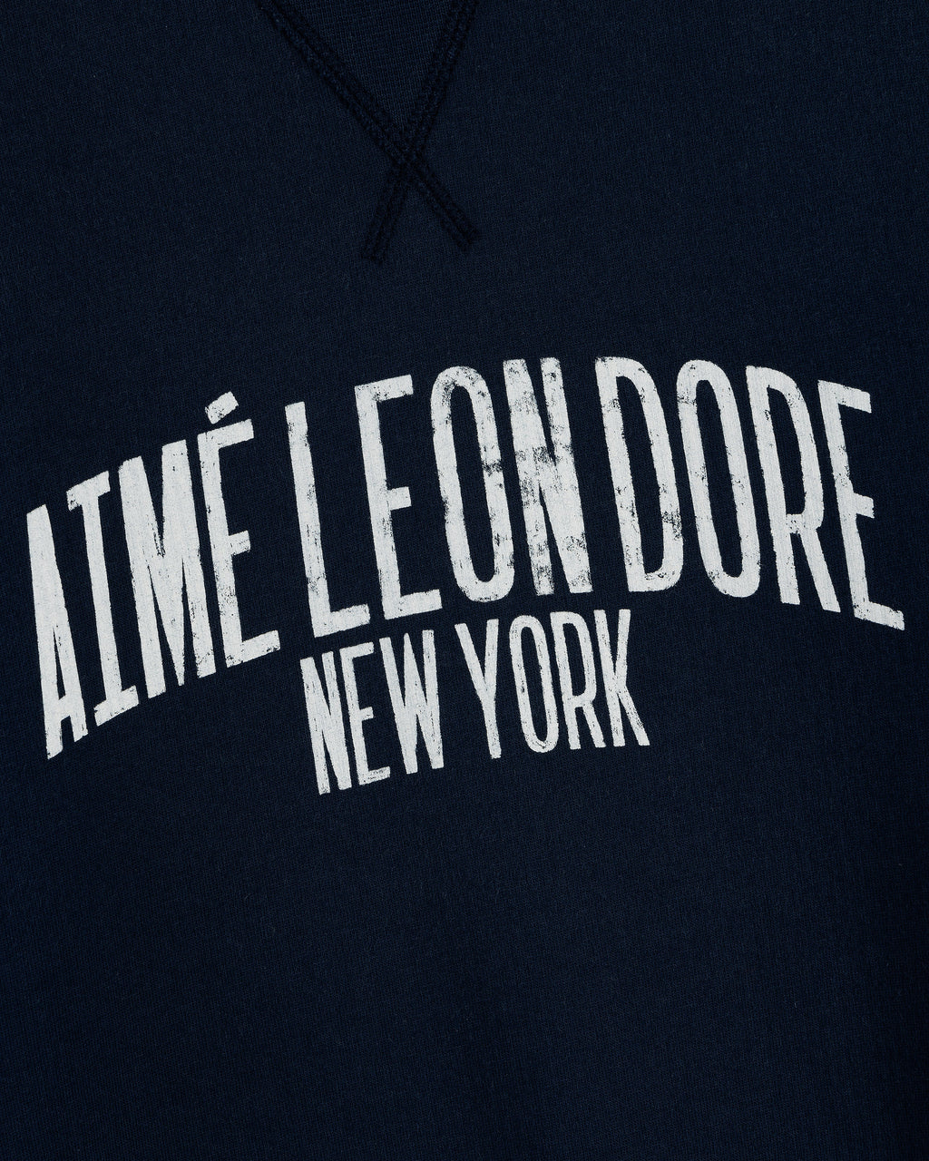 Оригінальна Vintage Washed Crewneck Sweatshirt Aime leon dore – детальний вид