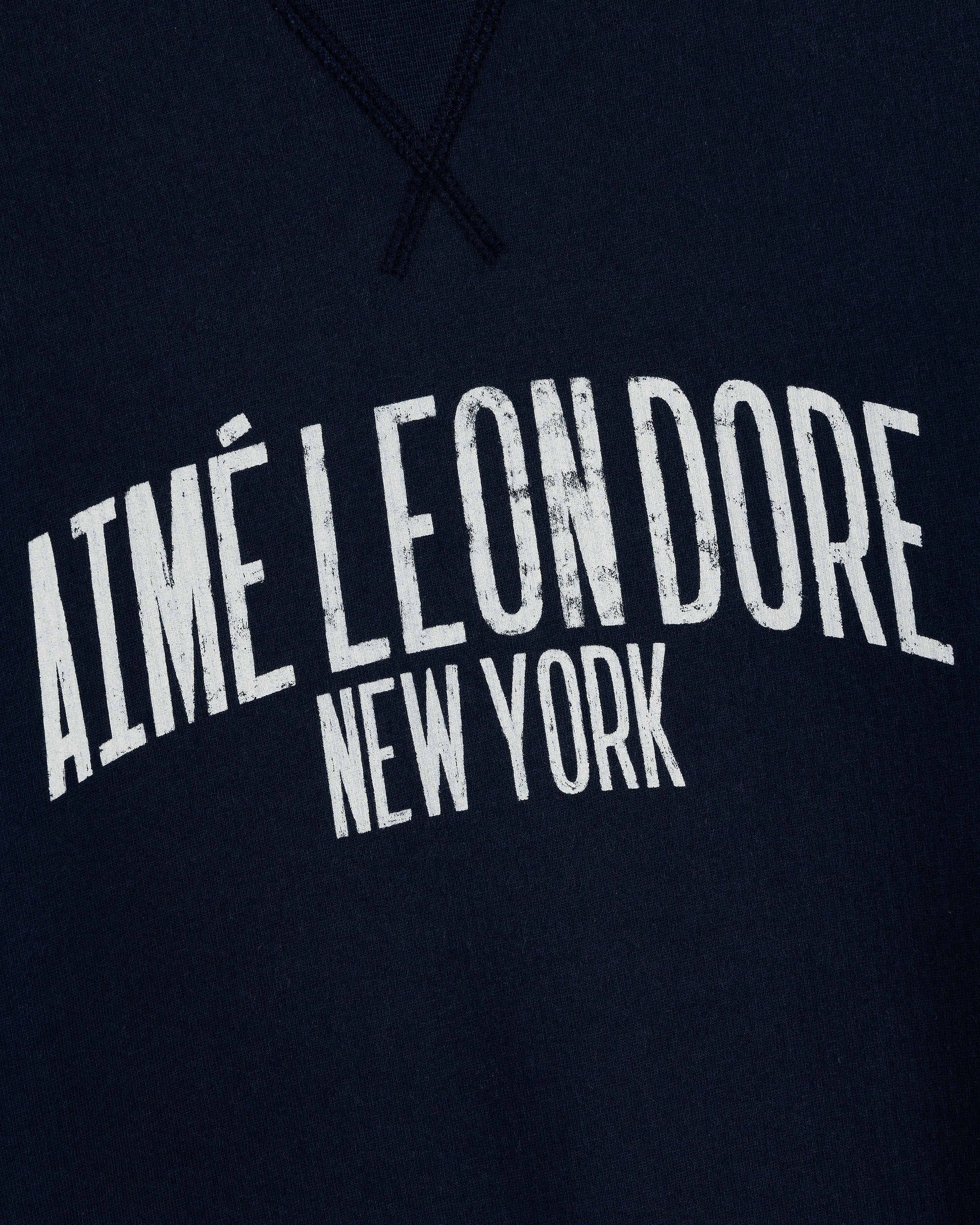 Оригінальна Vintage Washed Crewneck Sweatshirt Aime leon dore – детальний вид