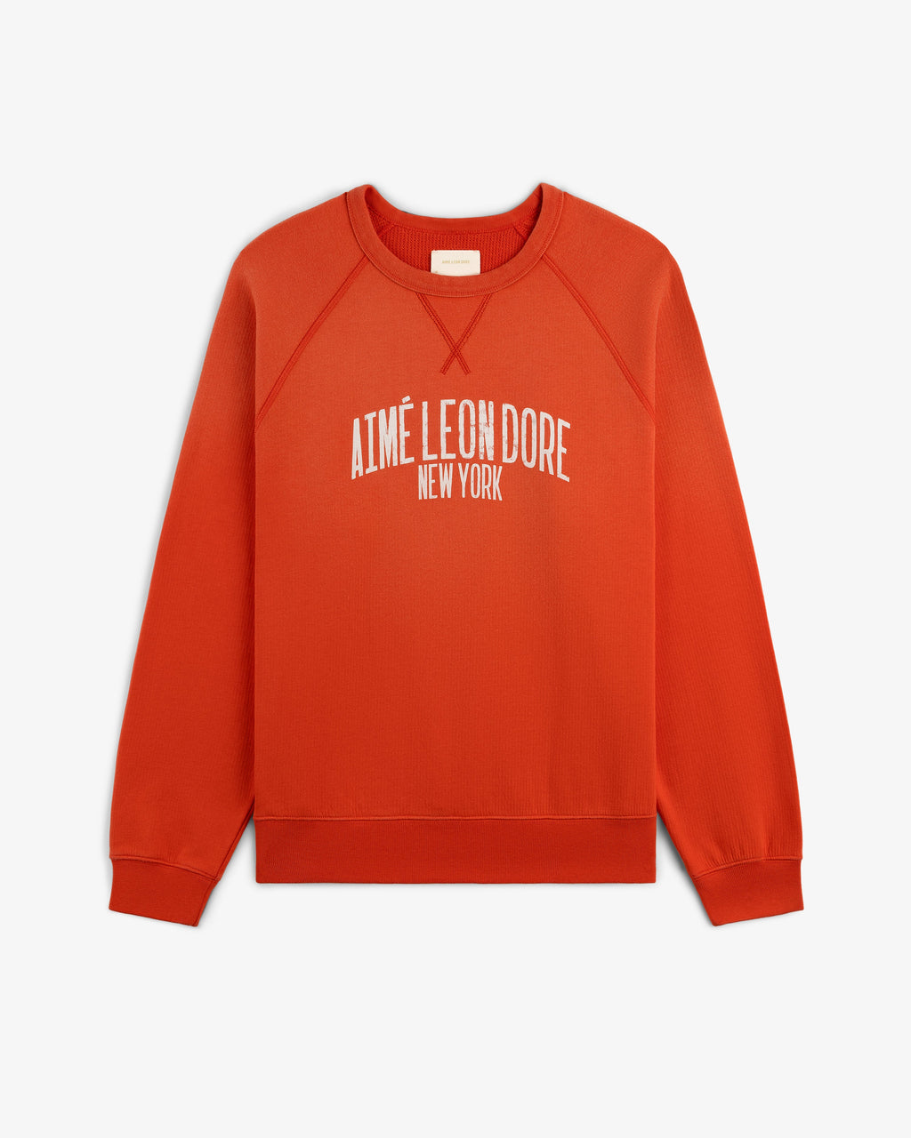 Оригінальна Vintage Washed Crewneck Sweatshirt Aime leon dore – вид ззаду