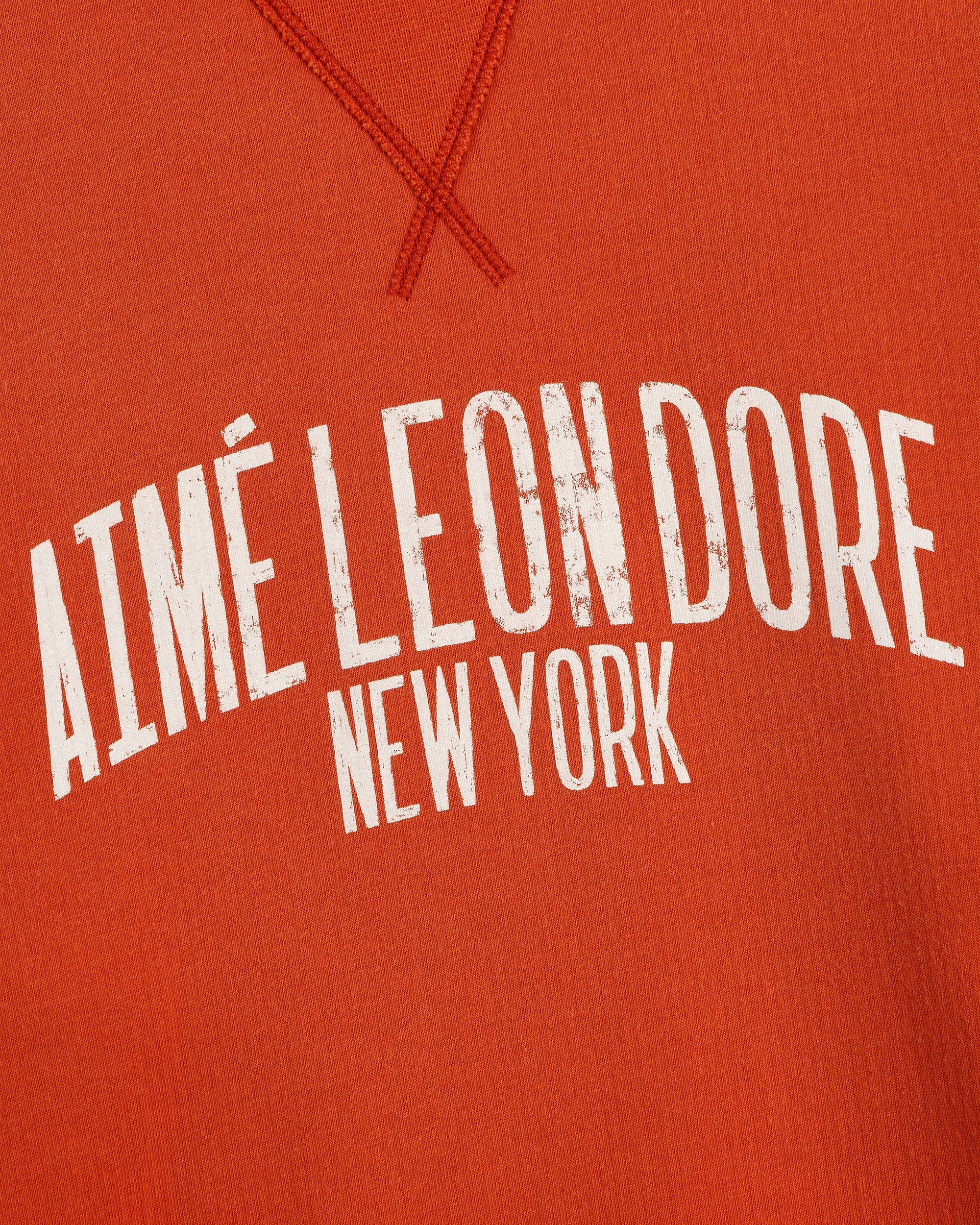 Оригінальна Vintage Washed Crewneck Sweatshirt Aime leon dore – детальний вид