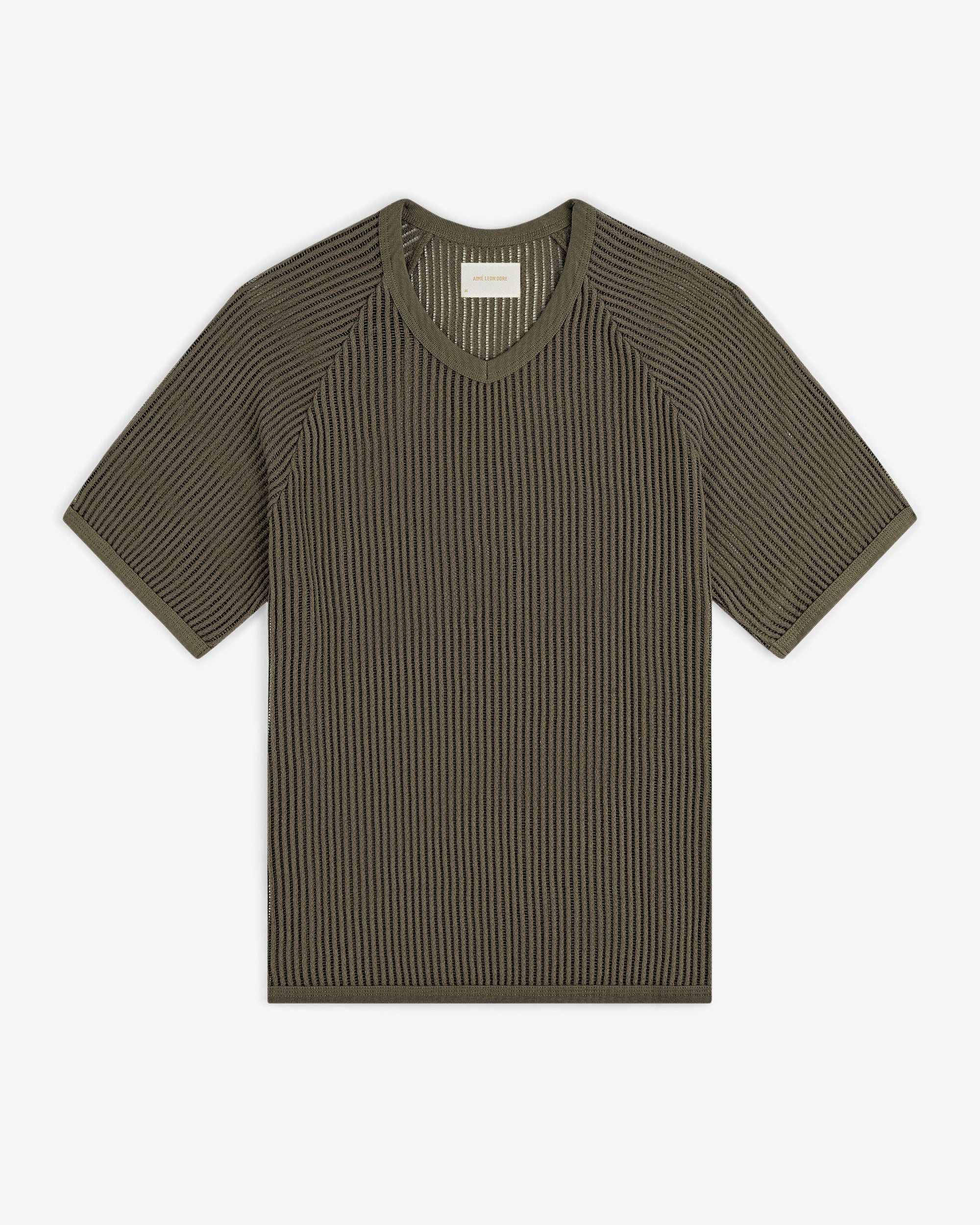 Оригінальна Mesh V-Neck Tee Aime leon dore – вид ззаду