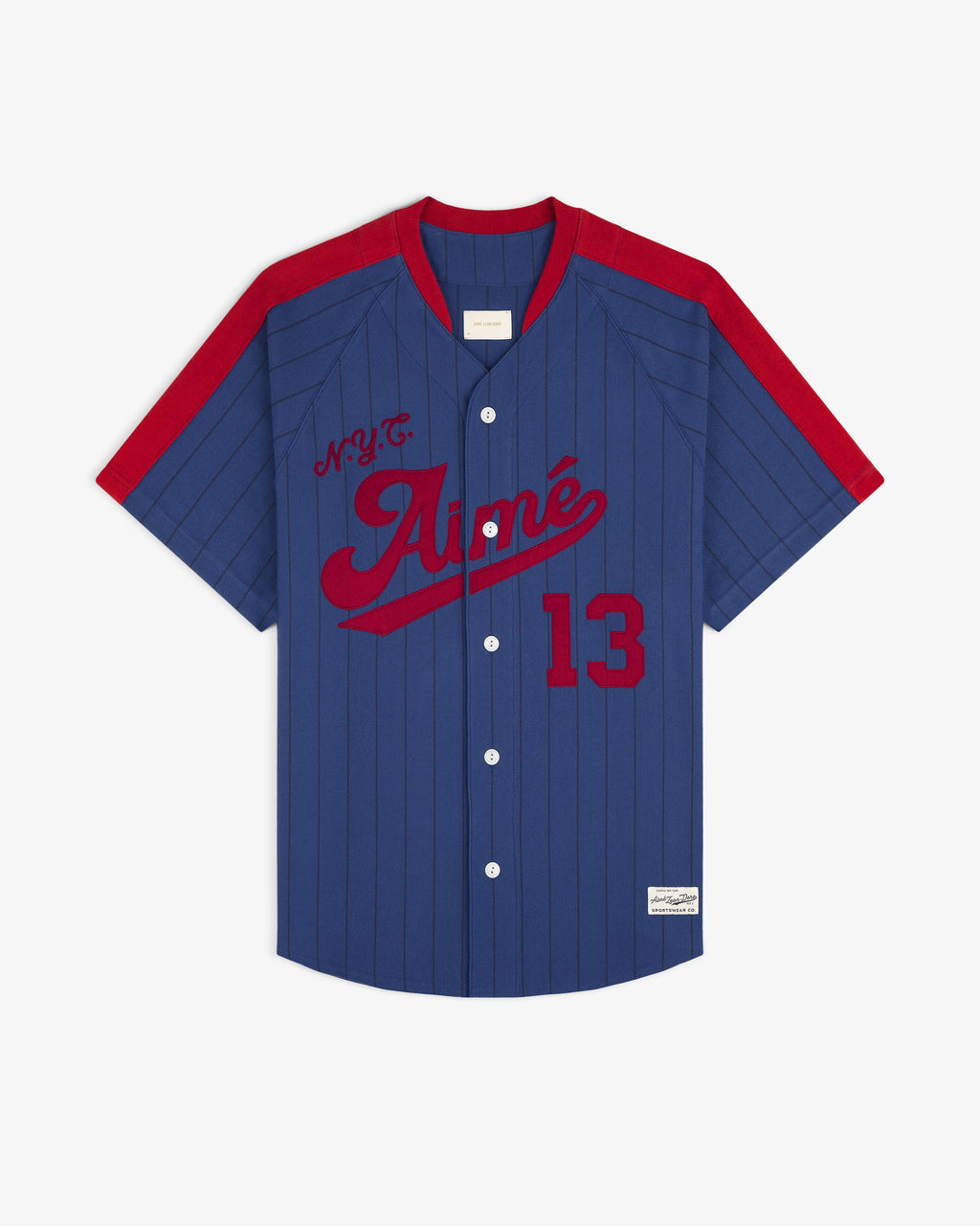 Оригінальна Aimé Baseball Jersey Aime leon dore – вид ззаду
