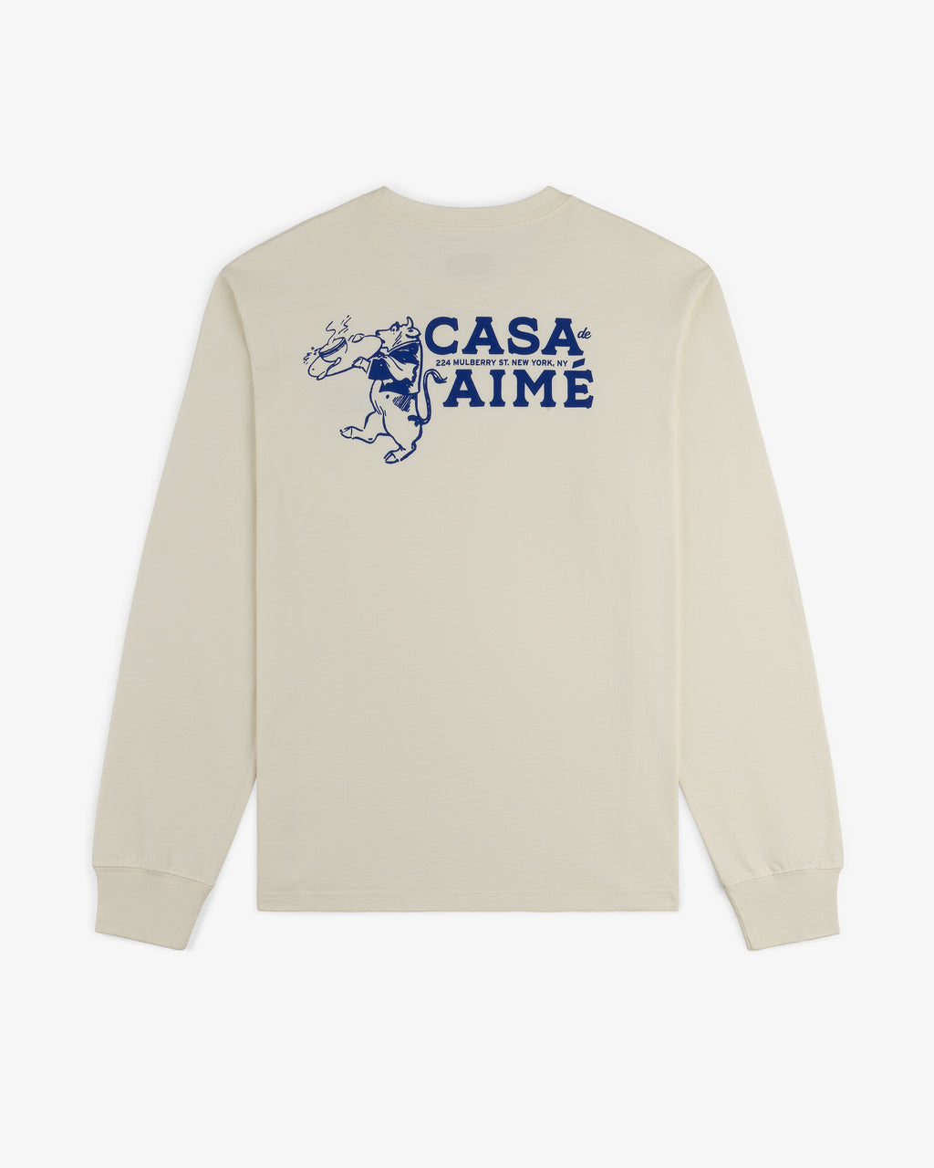 Long-Sleeve Casa Tee Aime leon dore – Гарантія оригінальності – вид ззаду