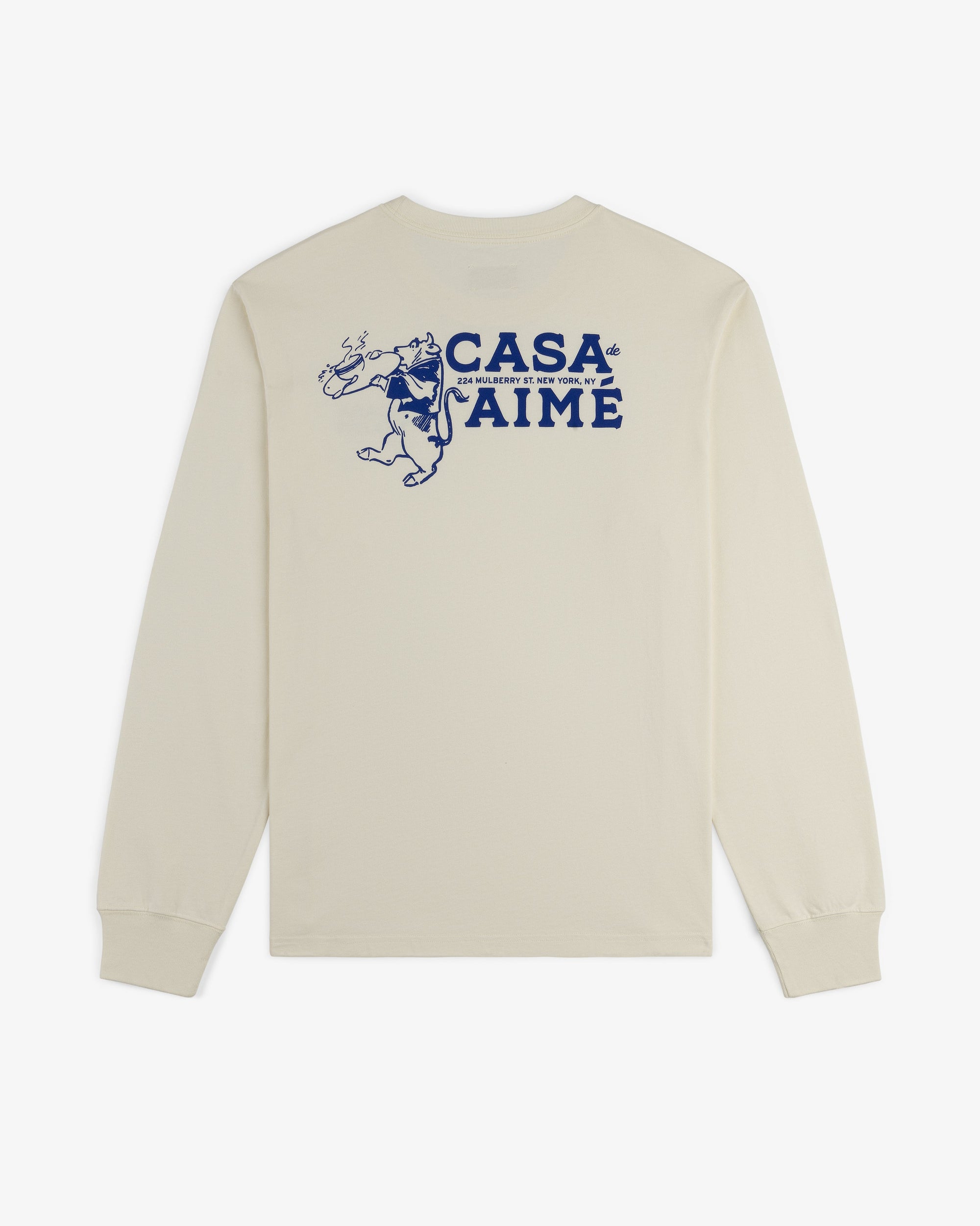 Long-Sleeve Casa Tee Aime leon dore – Гарантія оригінальності – вид ззаду