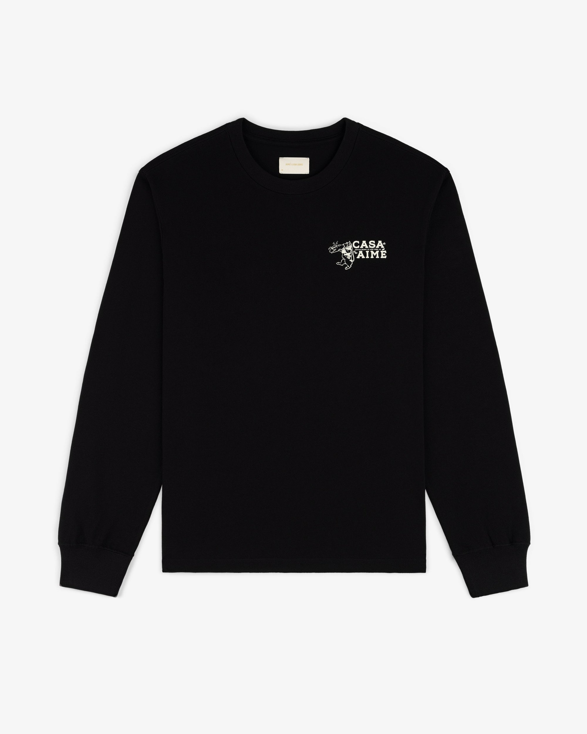 Long-Sleeve Casa Tee Aime leon dore – Гарантія оригінальності – детальний вид