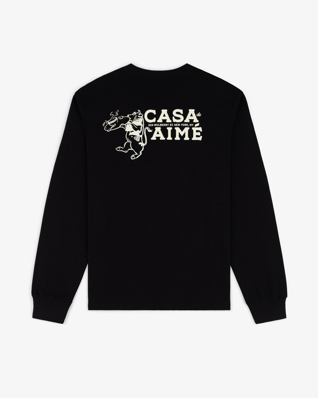 Long-Sleeve Casa Tee Aime leon dore – Гарантія оригінальності – вид ззаду
